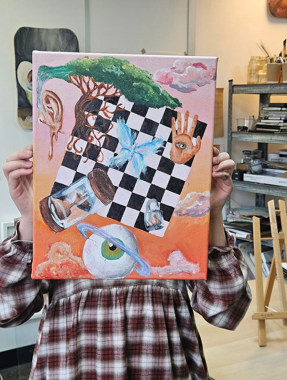 Private Class student's artwork Learning Acrylic on Canvas.jpg