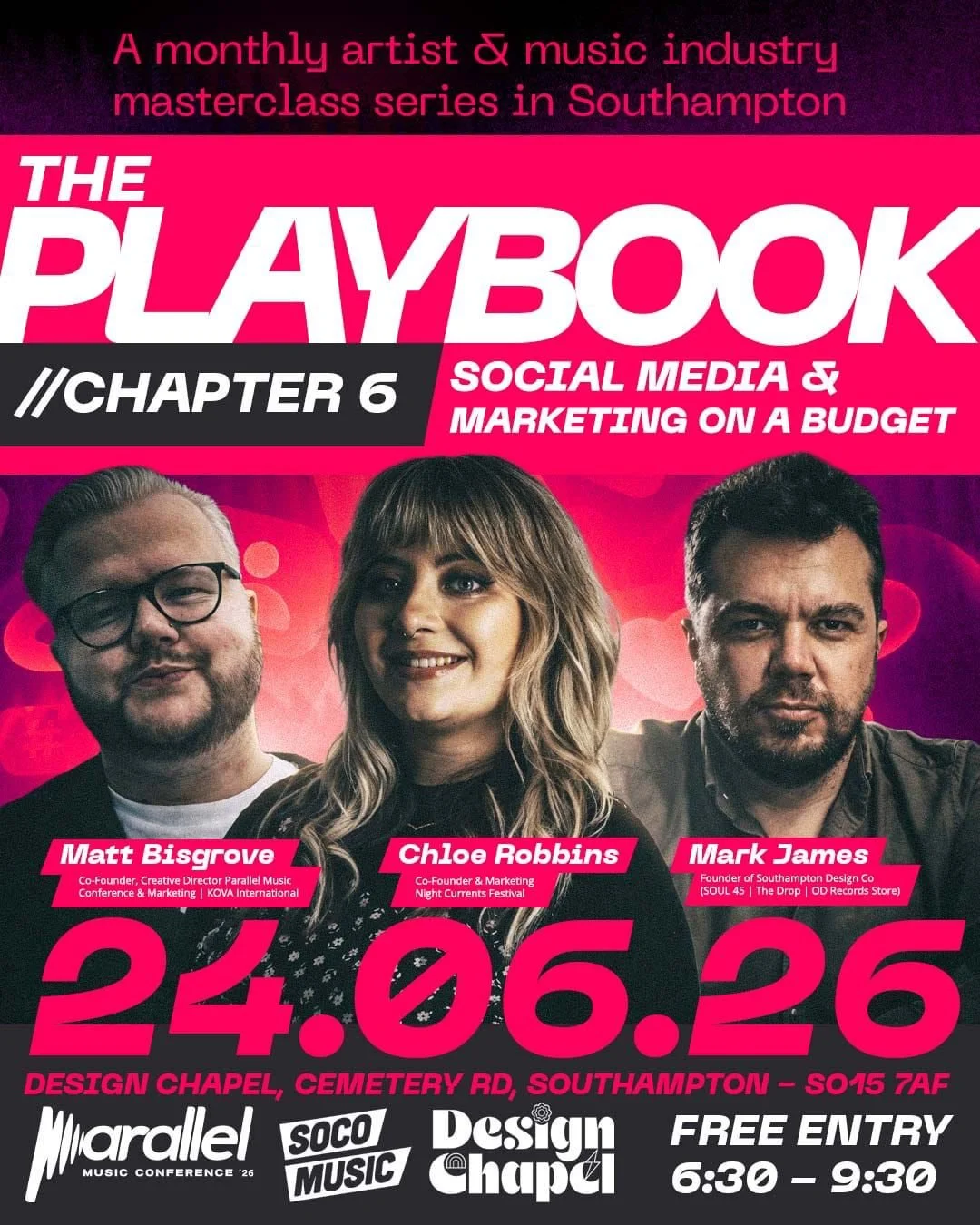 Parallel Music Conference: The Playbook Chapter 6
