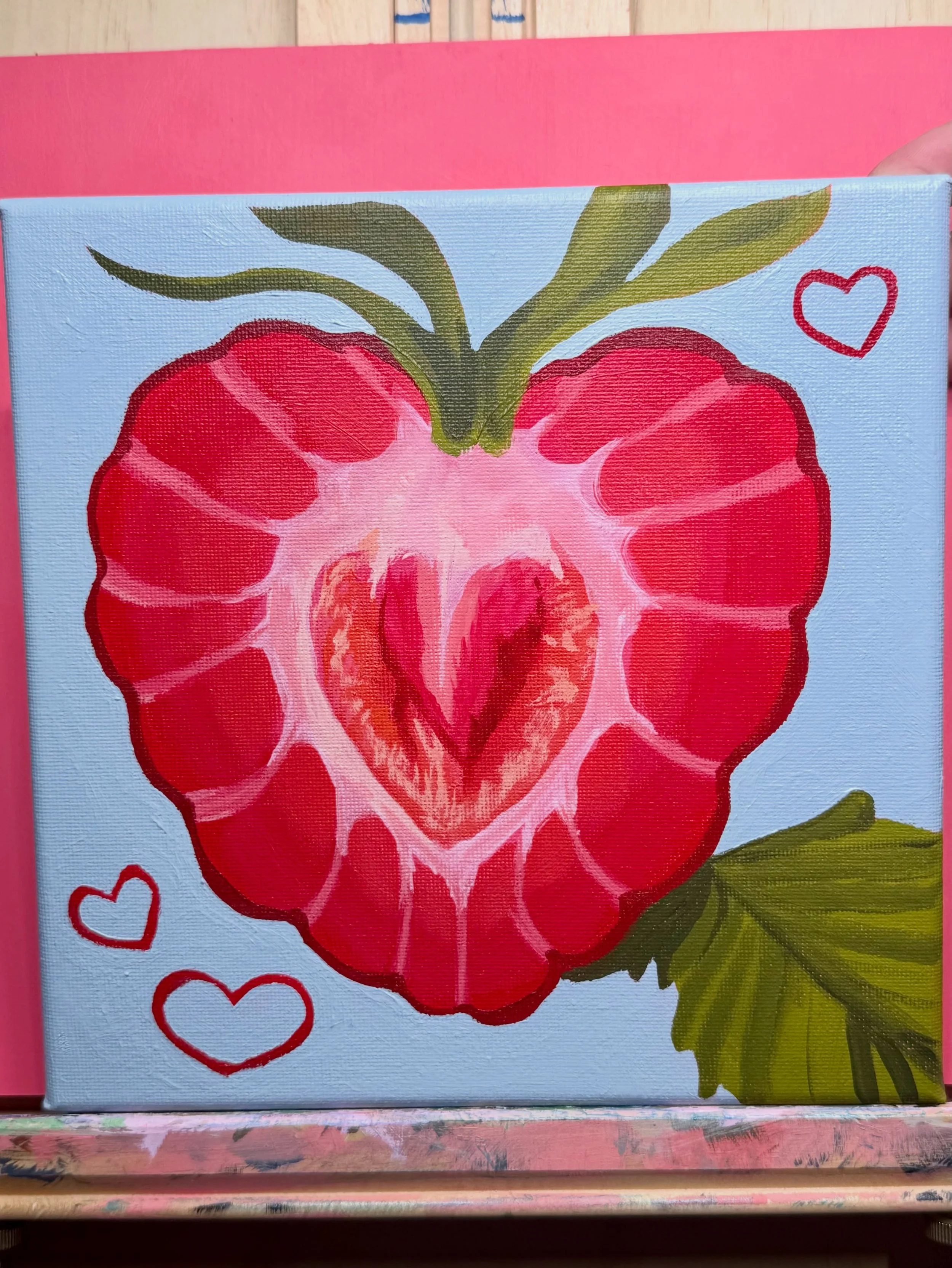 I&rsquo;ve been painting like a fiend this week getting ready for Saturday! I&rsquo;ll be showing off my works and maybe even&hellip; live painting?? We&rsquo;ll see if I can swing it! Thank you to @massillonarts_ and @tremontcoffee for the event! Se