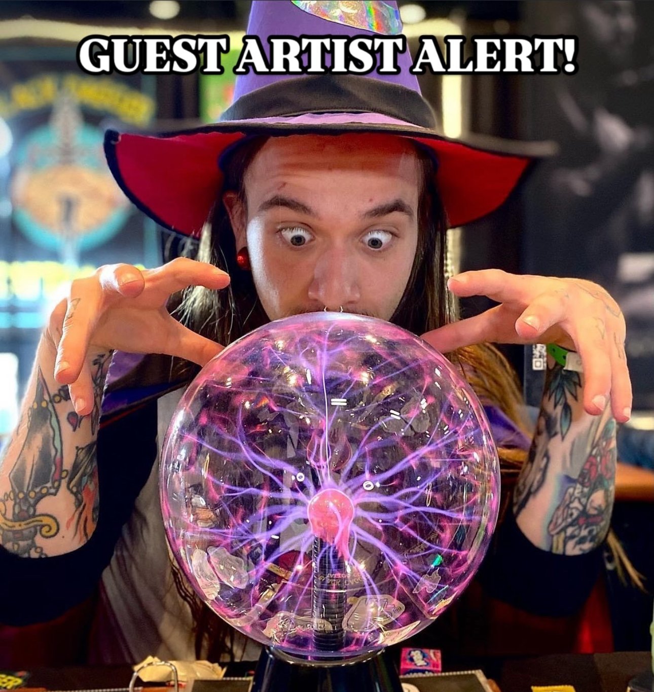GUEST ARTIST ALERT!