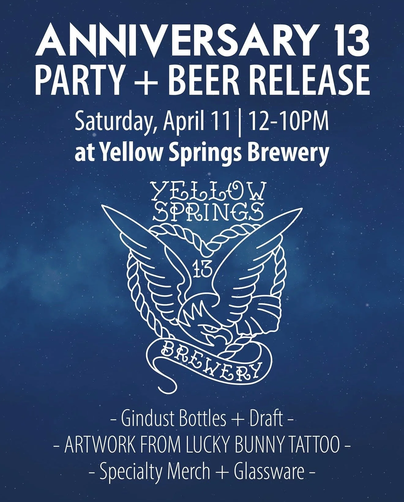 Anniversary for YellowSprings Brewery 