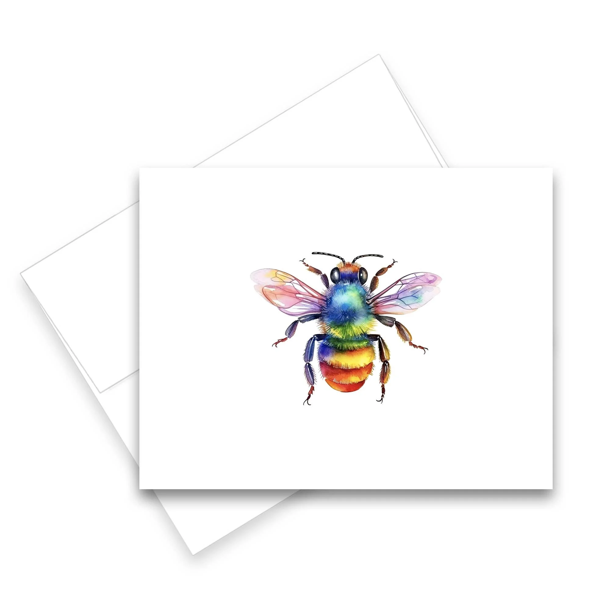 Honey bee cards, bee cards, greeting card set, sympathy card, mothers day card, get will card