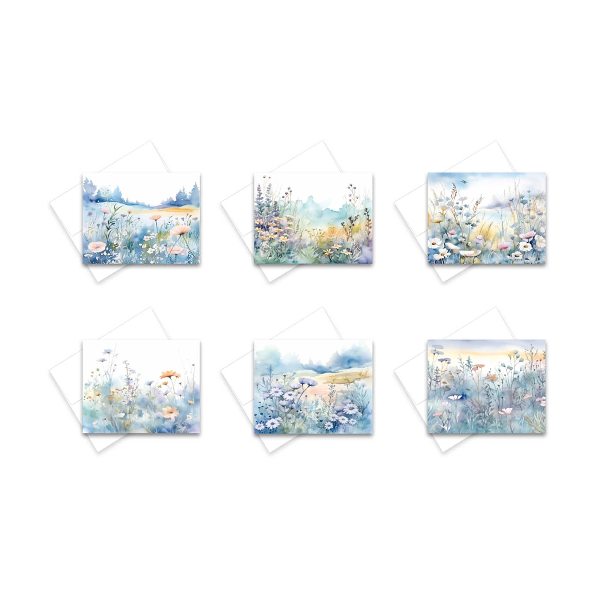 daisy cards, thank you cards, birthday cards, floral cards, assorted greeting cards, blank note cards with envelopes