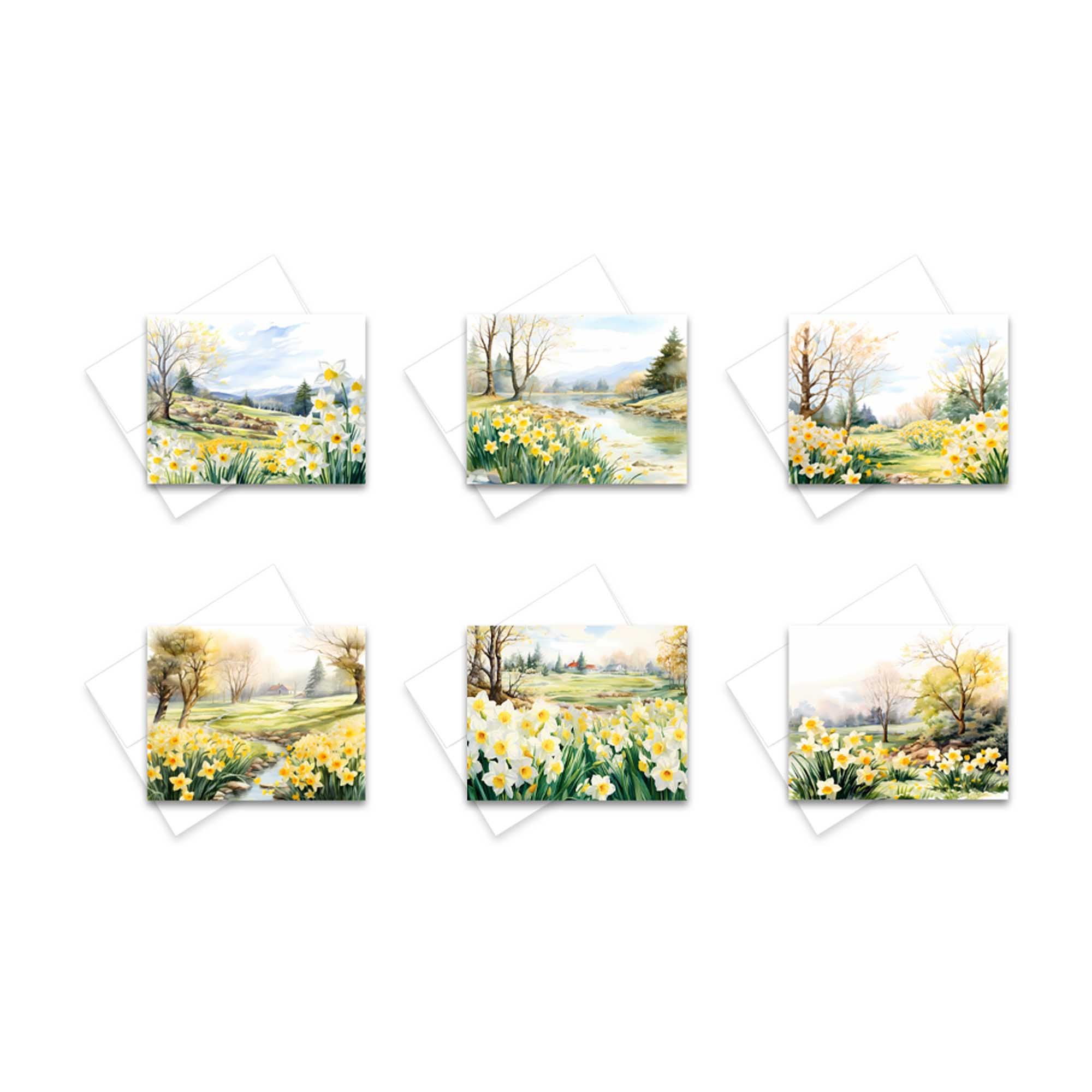 Wildflower cards, watercolor cards, all occasion cards, blank cards with envelopes, watercolor flower cards, greeting card assortment
