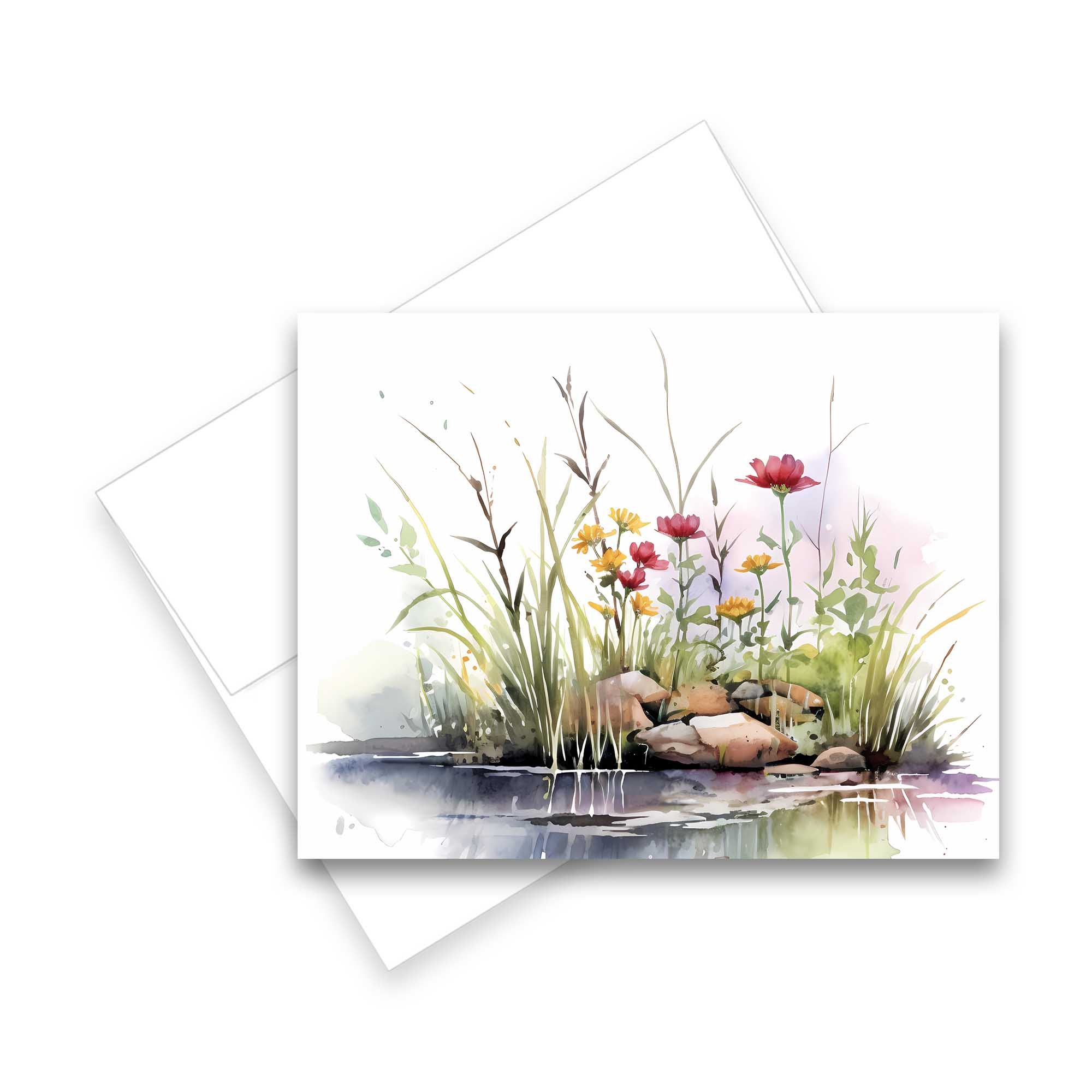 Wildflower cards, watercolor cards, all occasion cards, blank cards with envelopes, watercolor flower cards, greeting card assortment