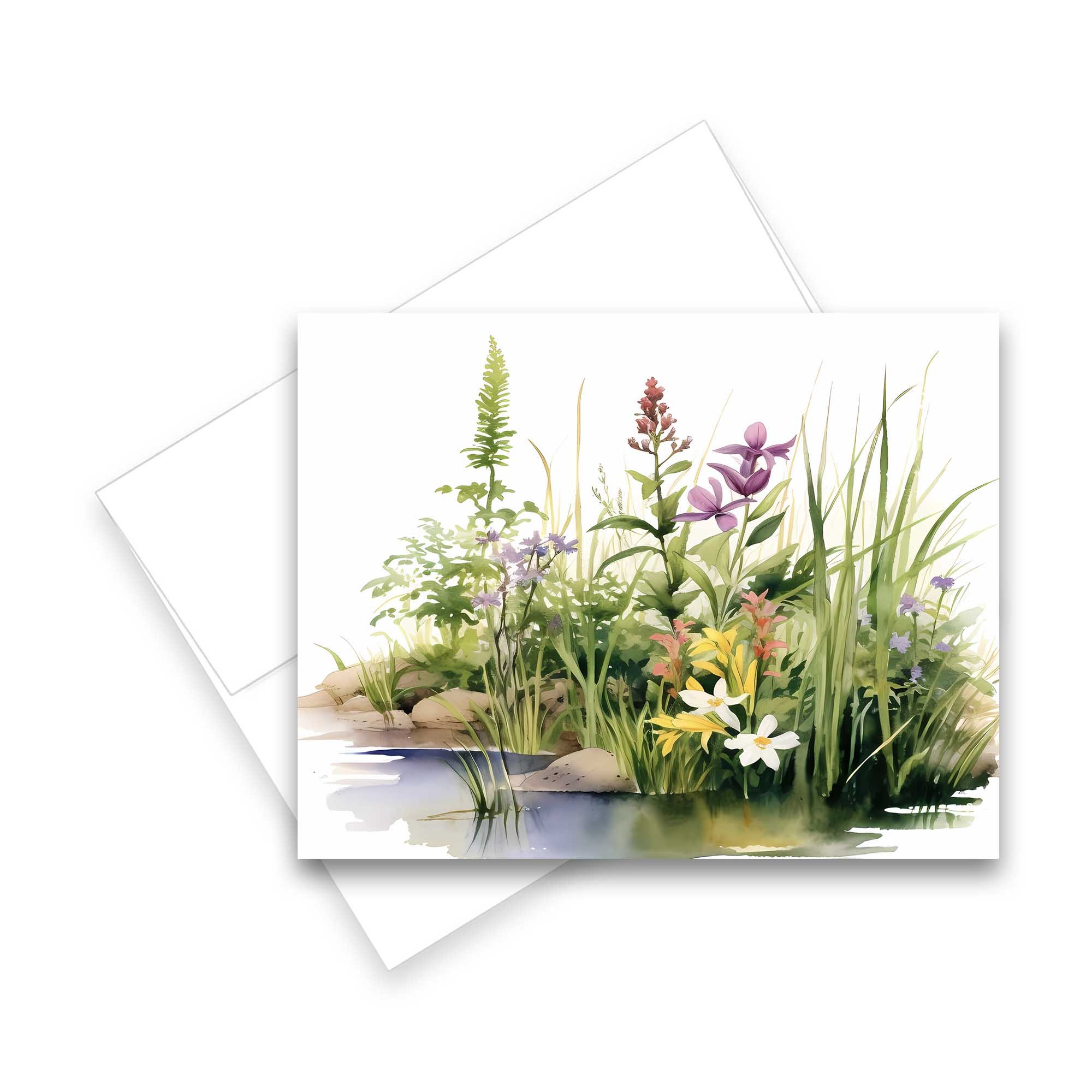 Wildflower cards, watercolor cards, all occasion cards, blank cards with envelopes, watercolor flower cards, greeting card assortment, art cards