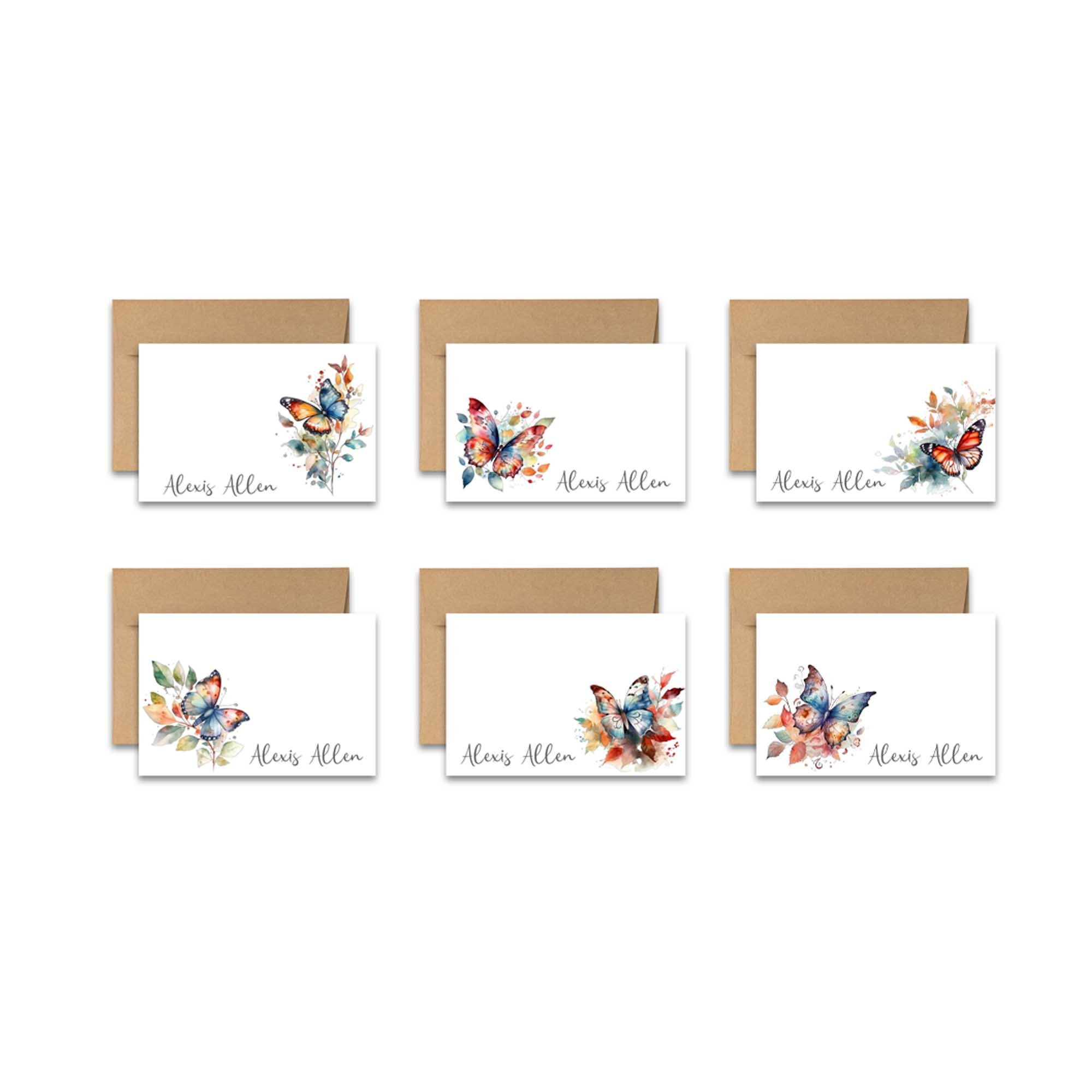 Personalized note cards, personalized note cards for women, * personalized stationery for women, custom floral stationery, name stationery, personalized stationary, floral stationery set