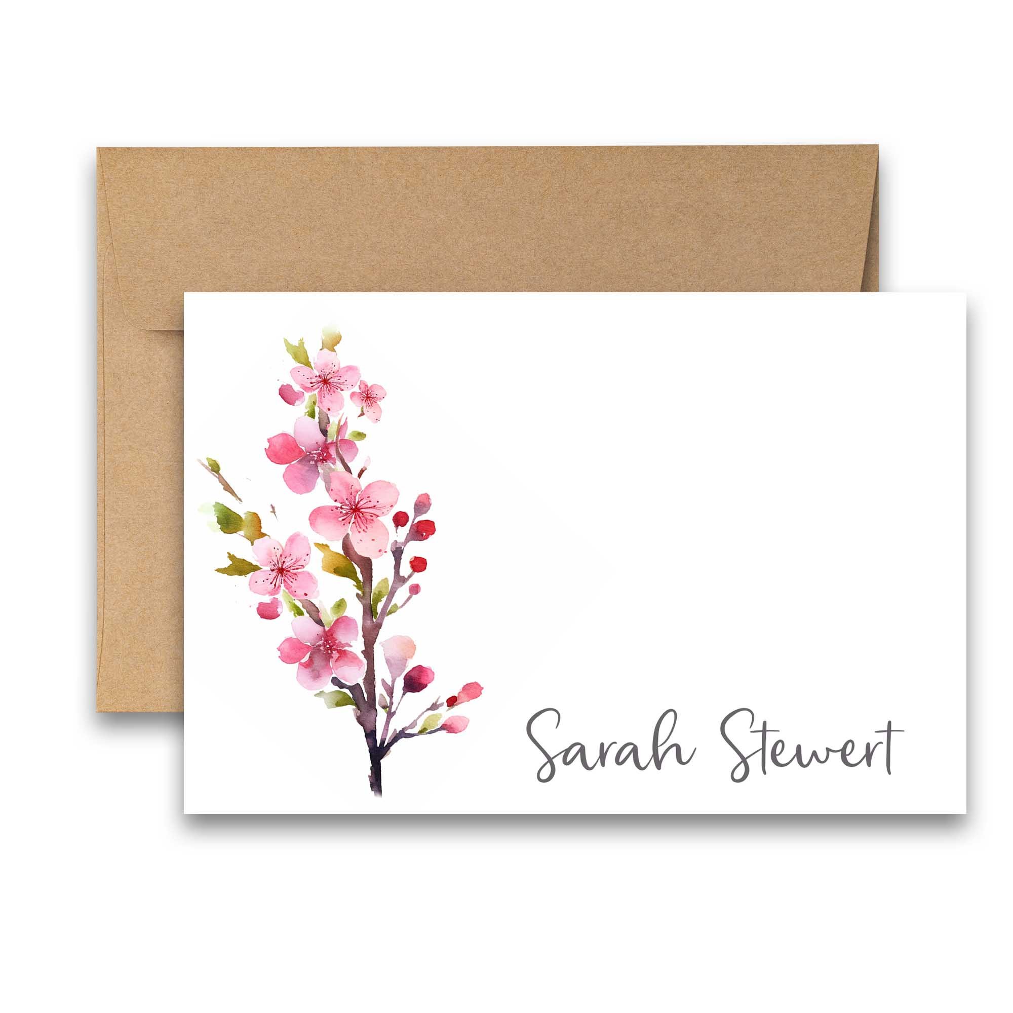 Personalized note cards, personalized note cards for women, * personalized stationery for women, custom floral stationery, name stationery, personalized stationary, floral stationery set