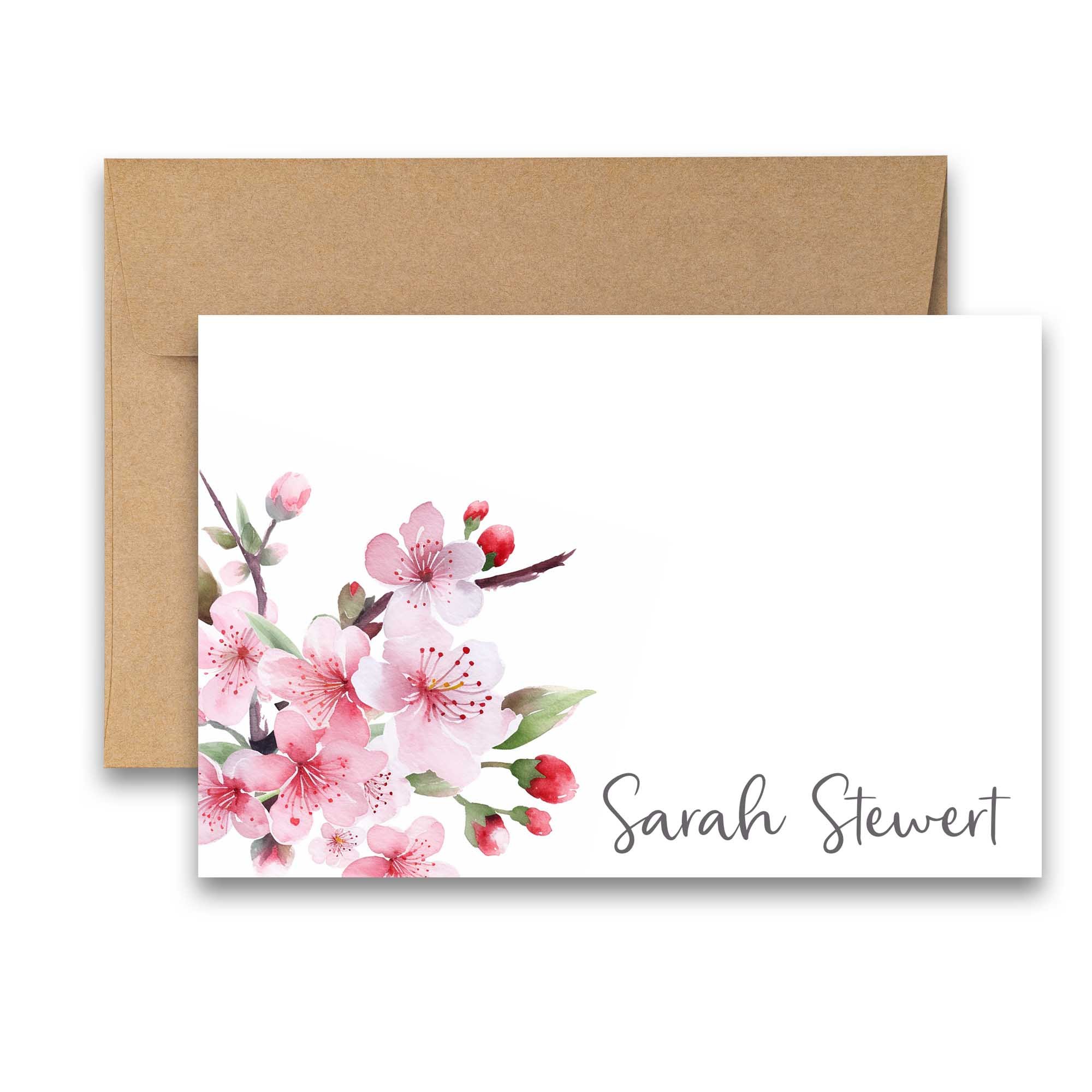 Personalized note cards, personalized note cards for women, * personalized stationery for women, custom floral stationery, name stationery, personalized stationary, floral stationery set