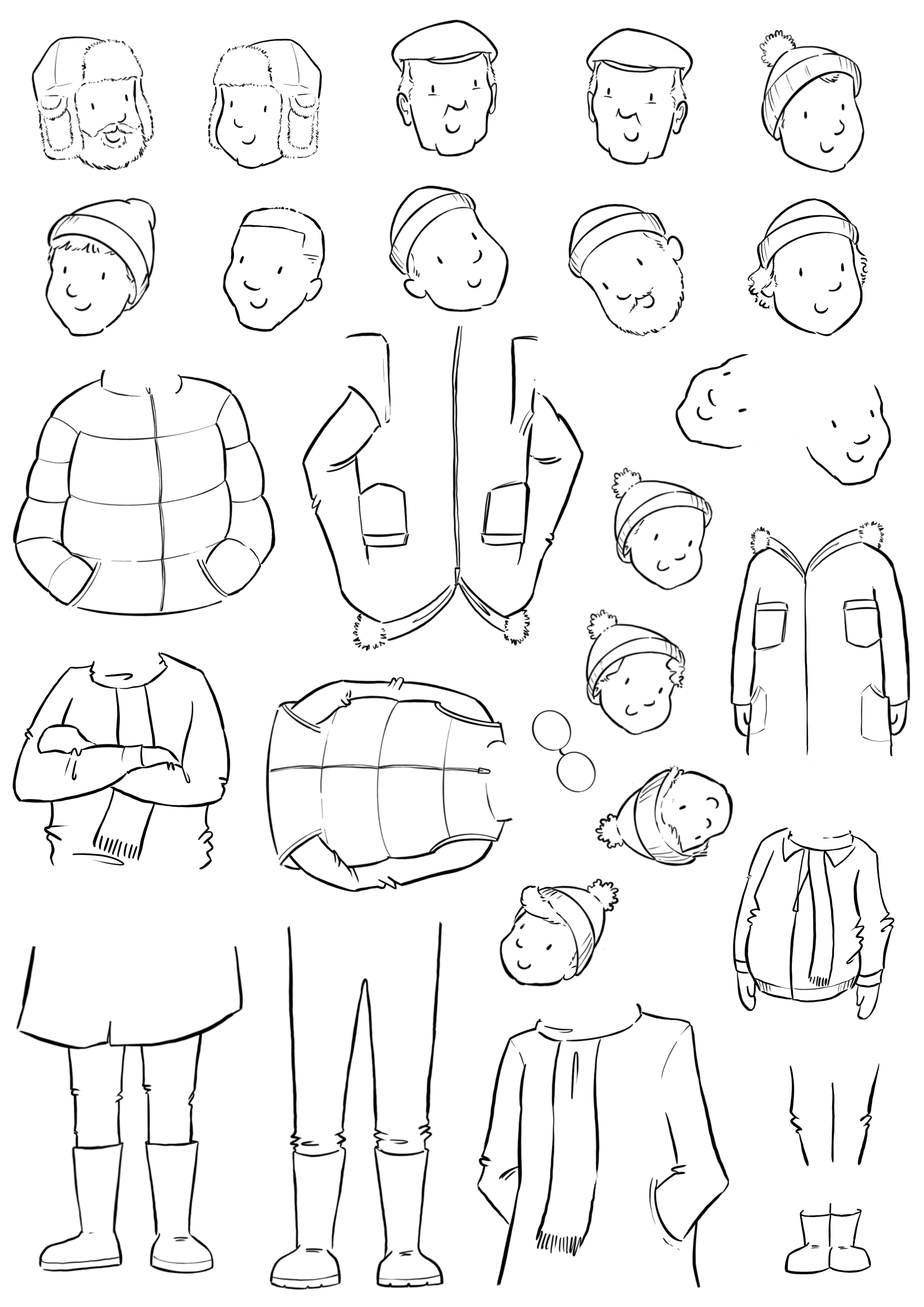 Pre-Order Winter Clothing: Men and Boys