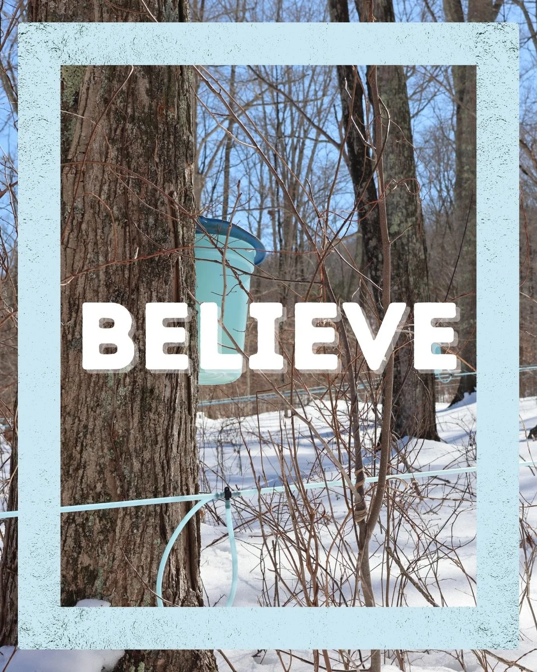 As winter fades and spring nears, we want to remind you to (Believe).🍁

Many here in the U.S and abroad are experiencing challenges and daily hardships. Knowing this, our team continues to work towards a future where agriculture is expansive with yo