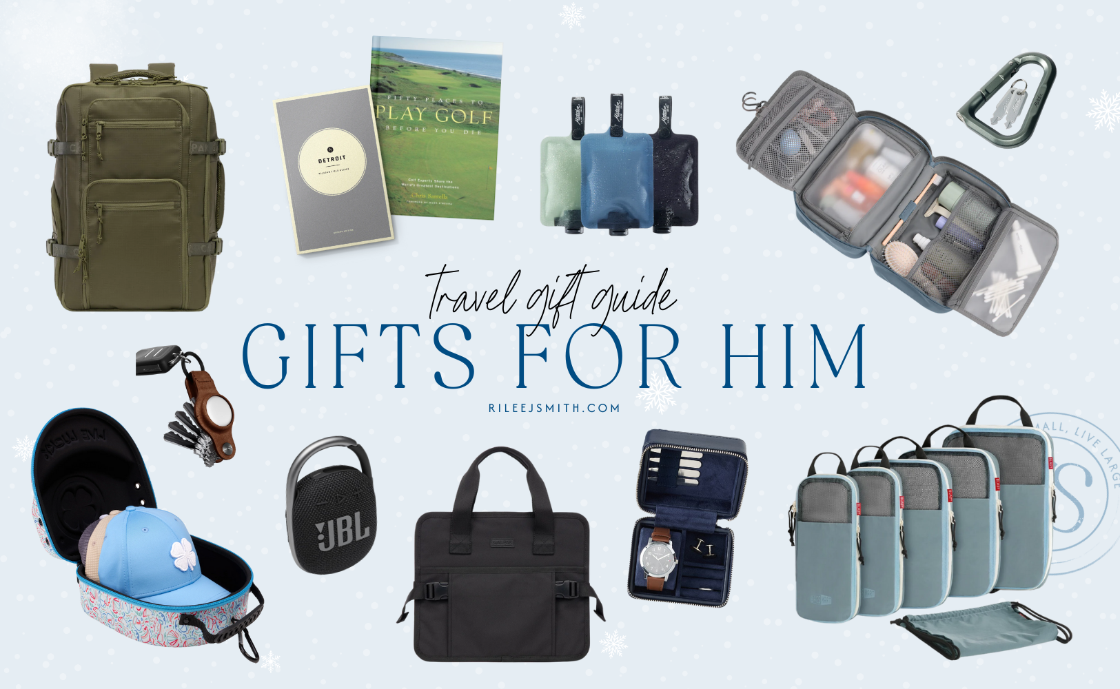 Travel Gifts for Him - 2025 Holiday Gift Guide