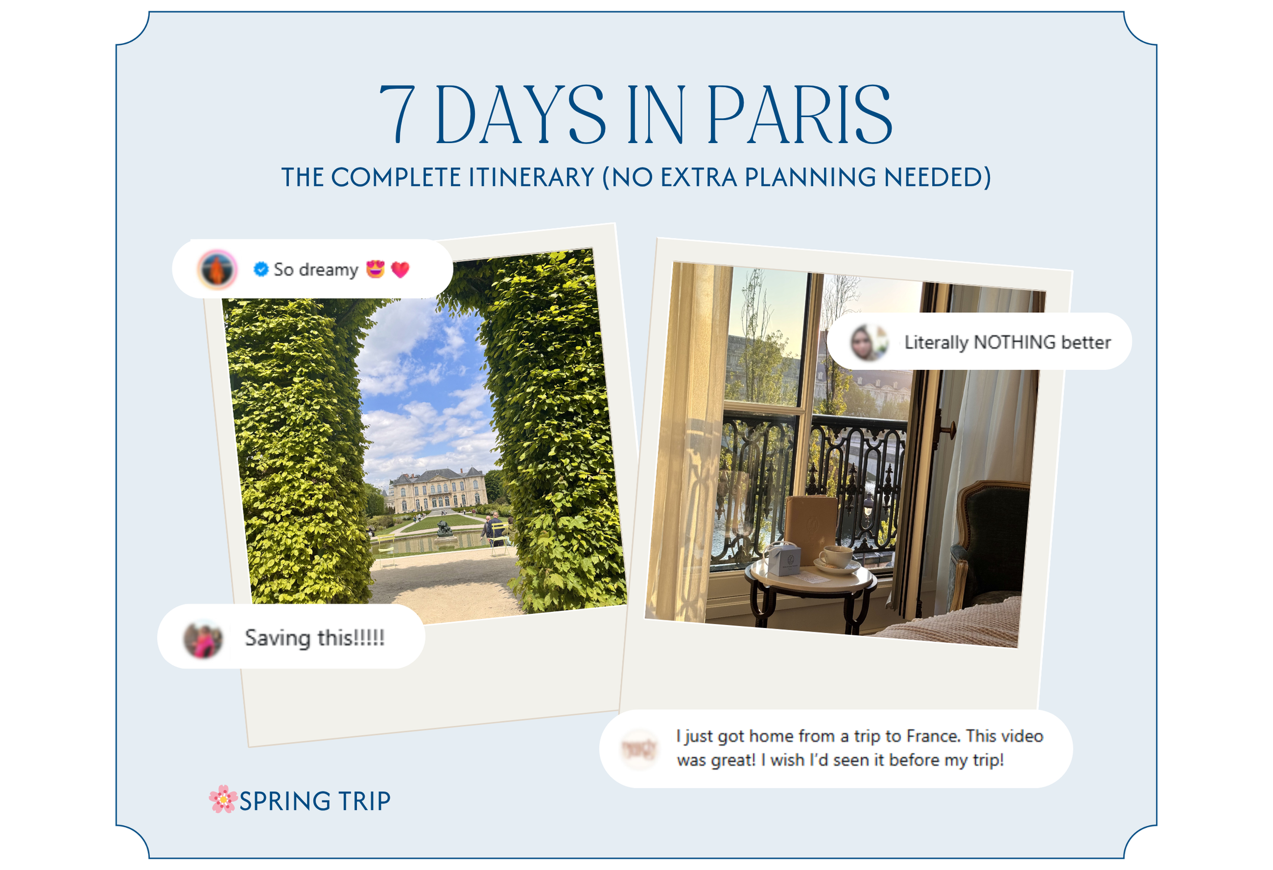 7 Days In Paris Guide - 1
