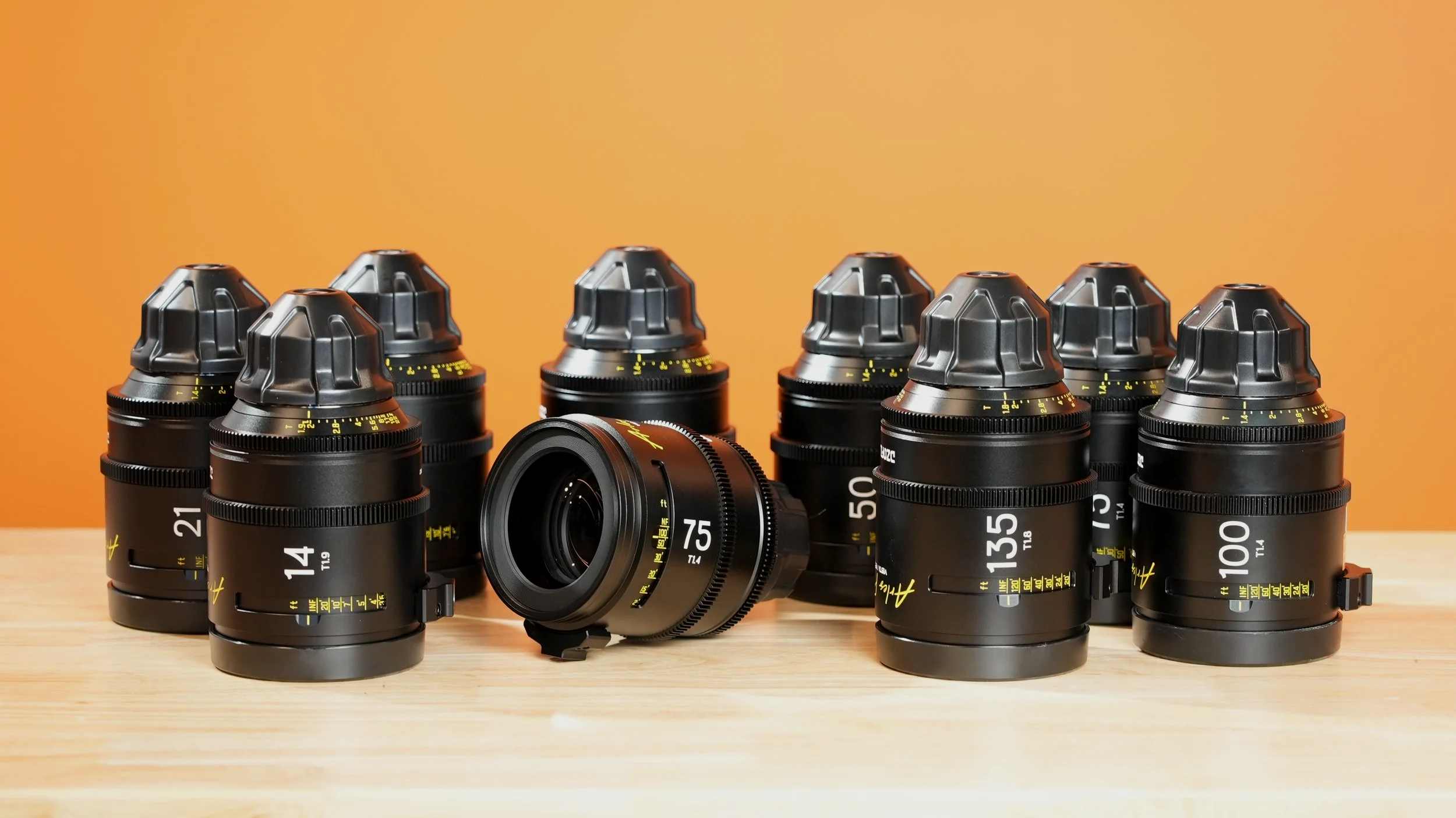 Cinema Lens sets available for short film and commercial productions in Dallas available at Shine CIne in Fort Worth Texas