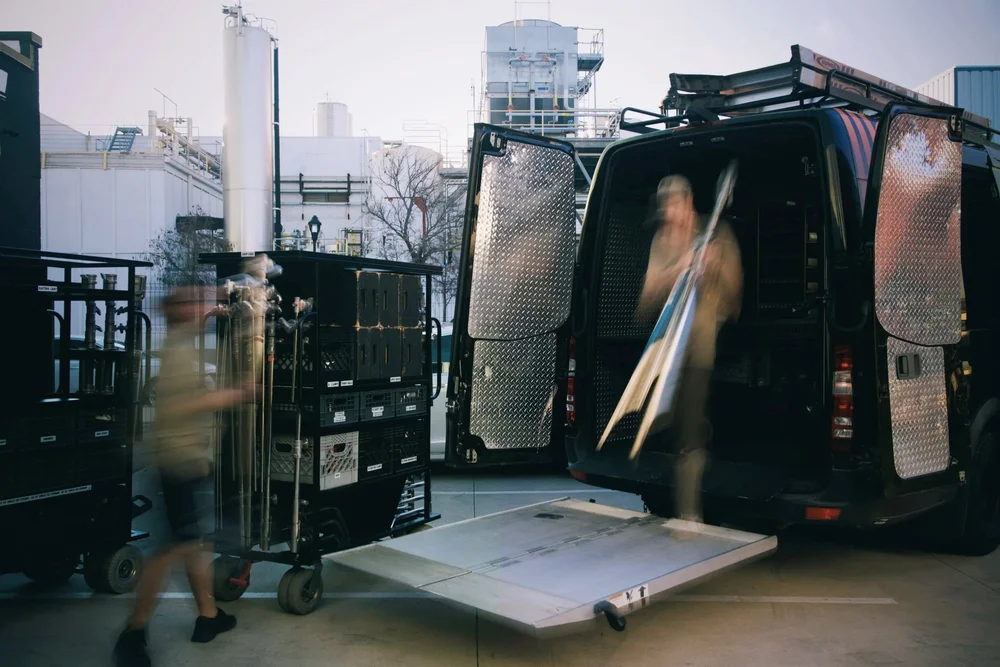 Sprinter G&E package from the Shine Cine rental inventory in Fort Worth