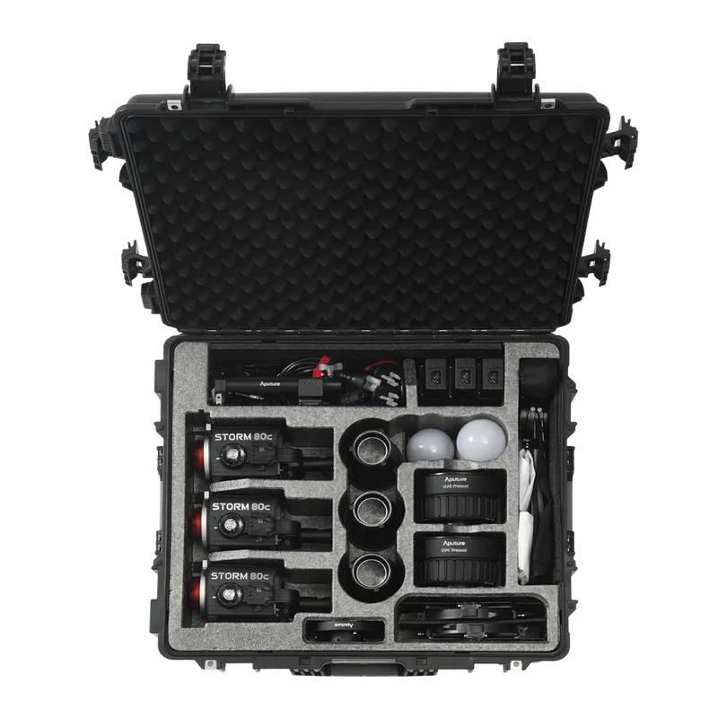 Aputure STORM 80c 3-Light Kit