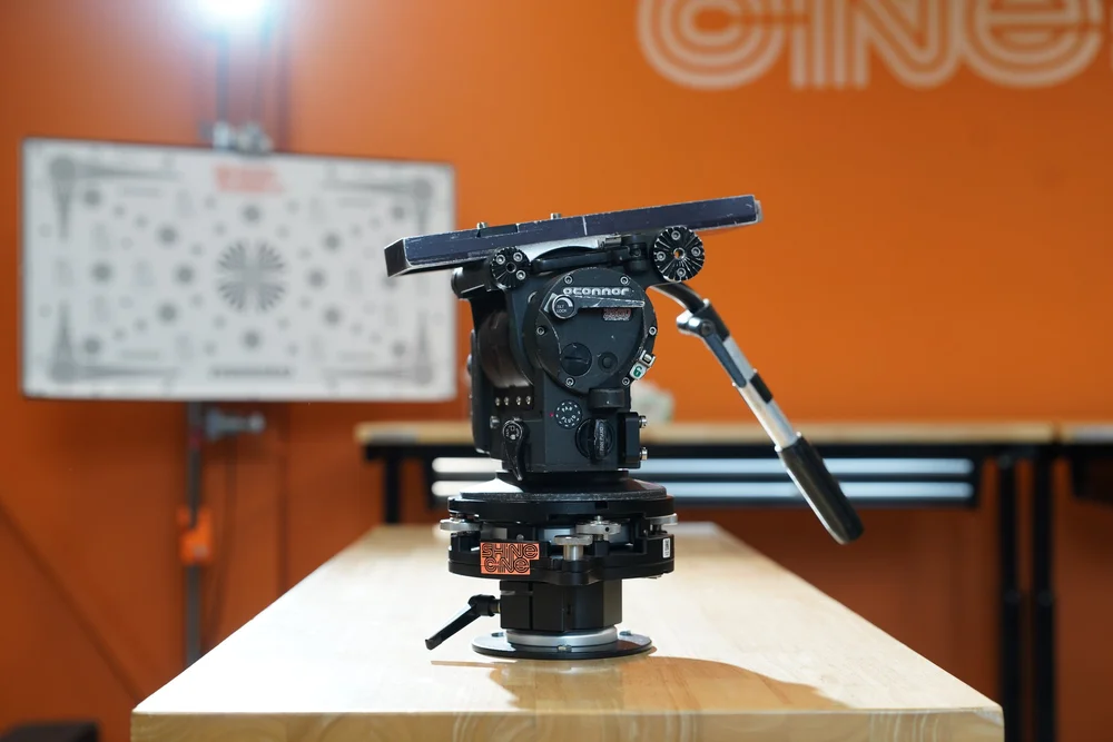 Fluid heads and tripods from the Shine Cine rental inventory in Fort Worth