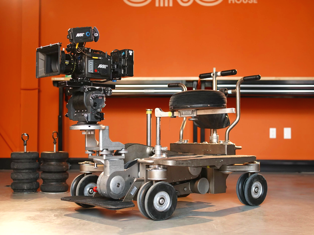 Panther dolly from the Shine Cine rental inventory in Fort Worth