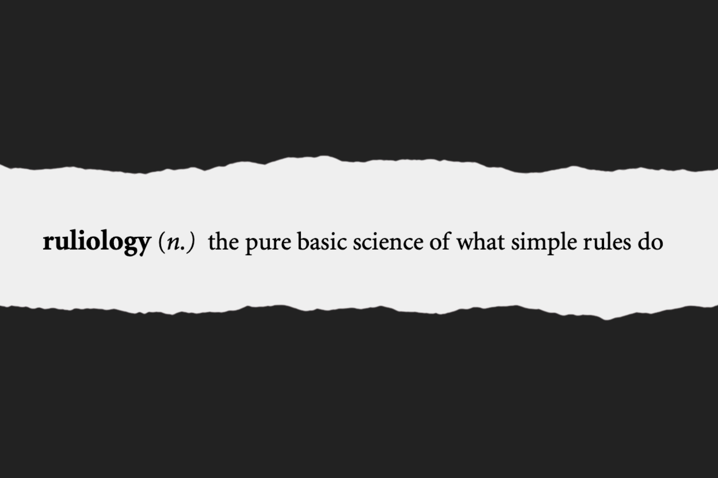 Output — Wolfram Institute