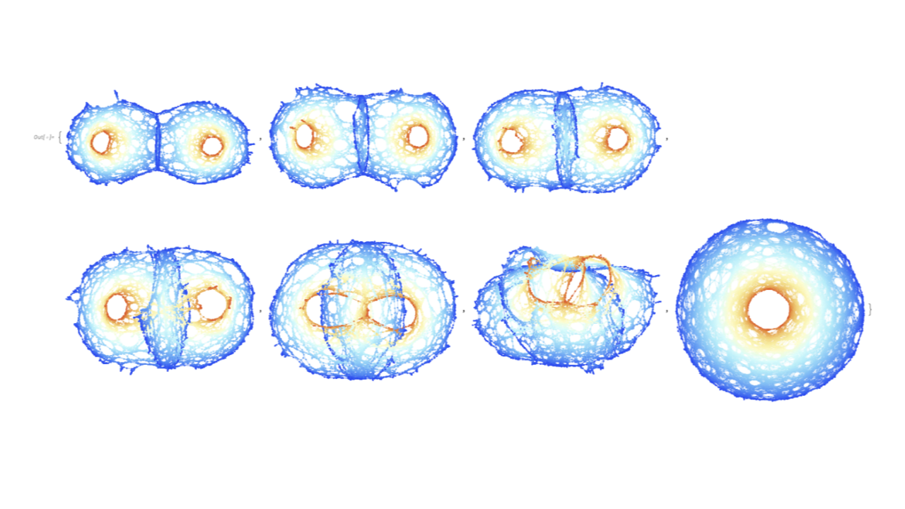 The DiscreteHypersurfaceDecomposition object for a Brill-Lindquist geometry