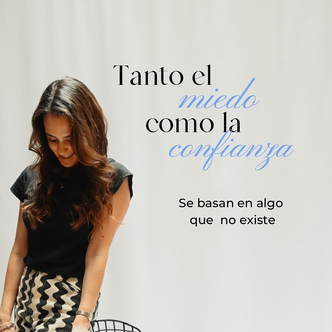 Tanto el miedo como la confianza se basan en lo desconocido, en lo que a&uacute;n no ha sucedido. La pregunta es: &iquest;Cu&aacute;l vas a elegir creer?