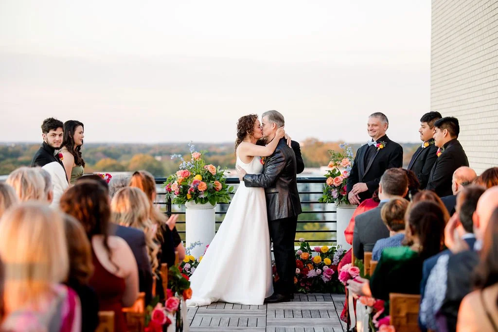 Rooftop Wedding, The Durham Hotel