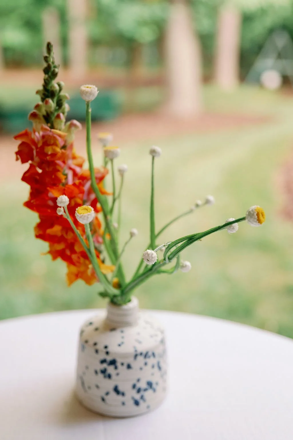 We do custom florals as an add-on service for smaller event needs