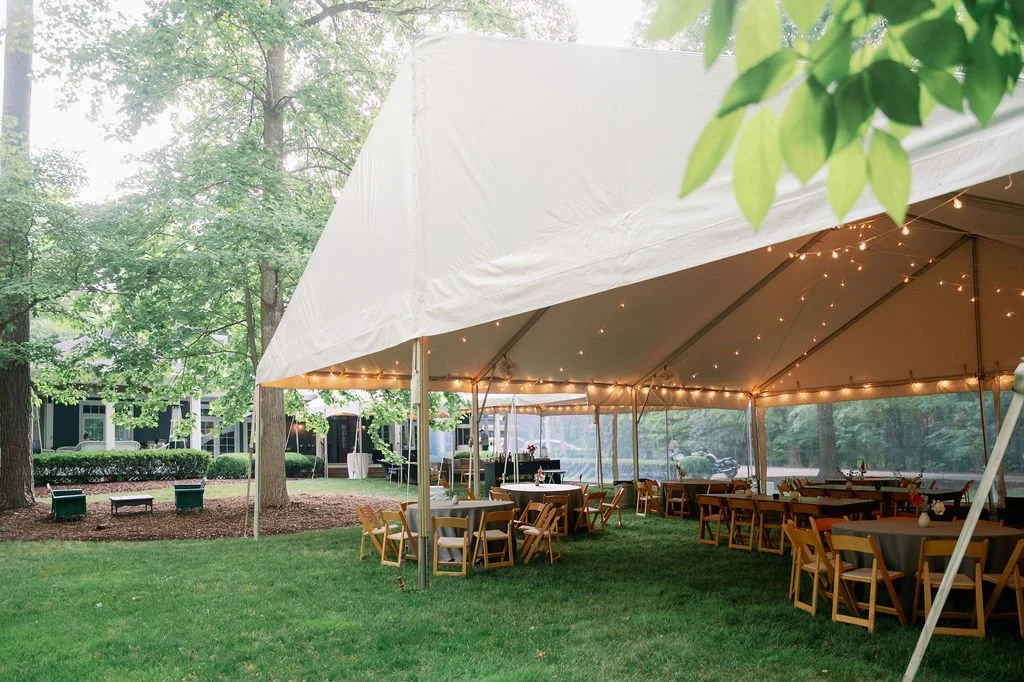 Private Tented Events are our specialty (Chapel Hill, NC)