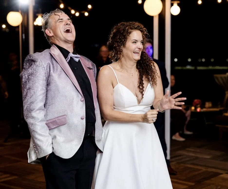 Our couples love to laugh and have fun