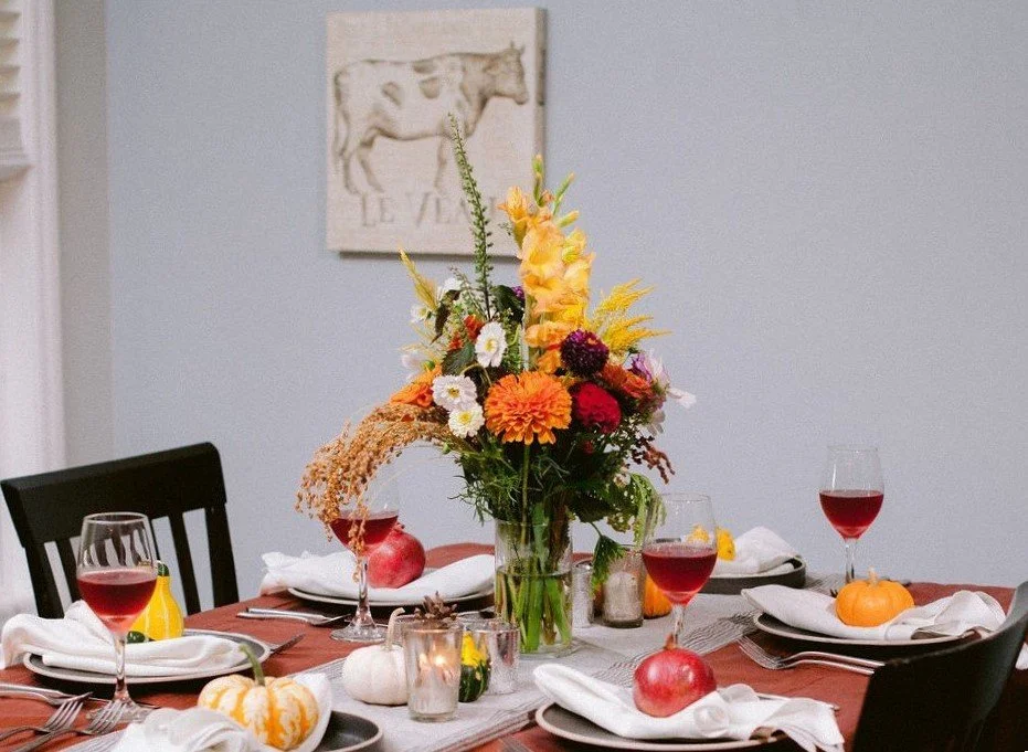 Rentals for every season, allow for many table top designs