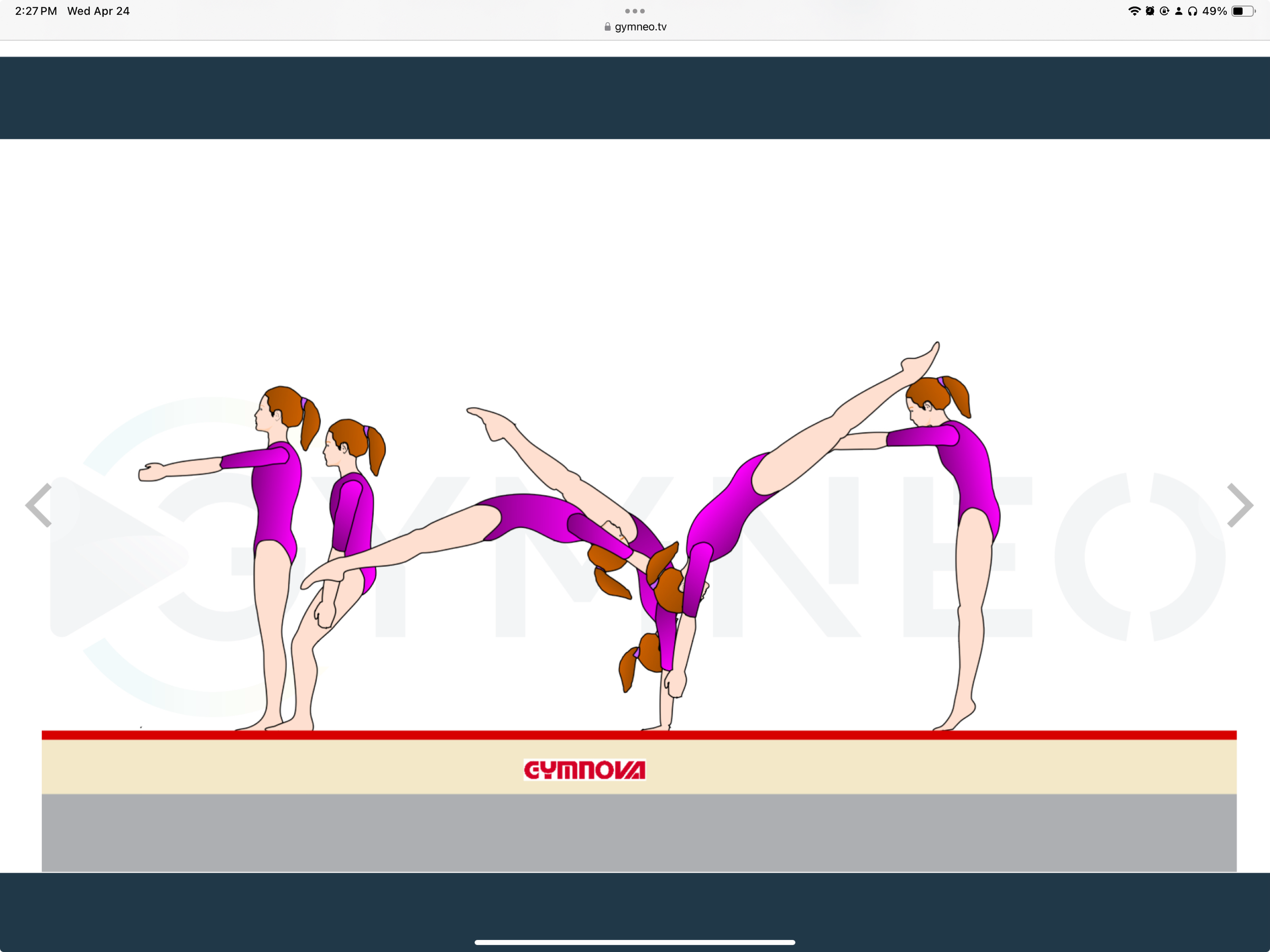 Standing Back Handsprings