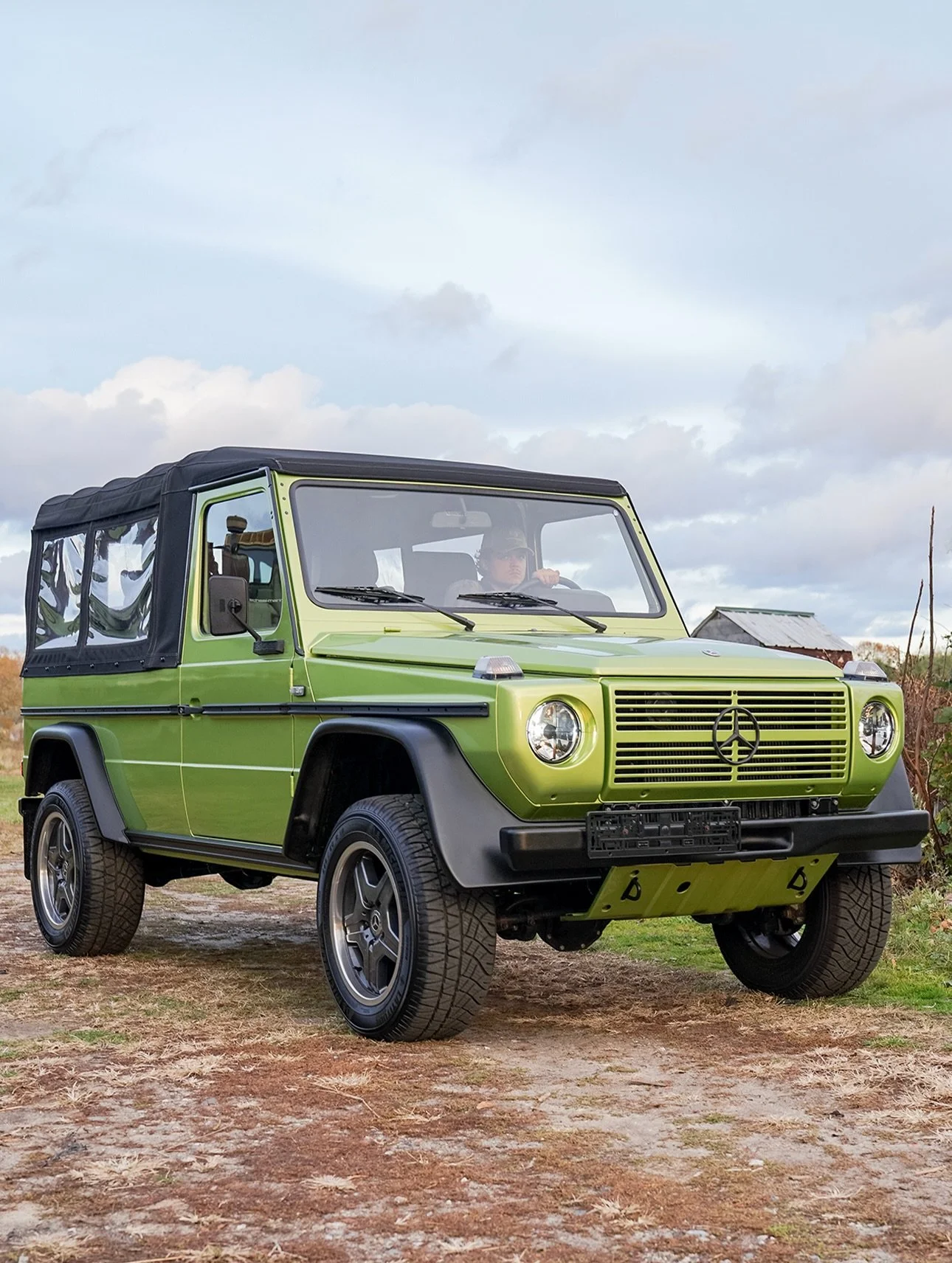 The 1994 Mercedes-Benz G-Wagen brings open-air character to one of the most iconic 4x4 platforms ever built. Finished in Metallic Green over black, this W463 blends classic utility with understated style.

Paired with an automatic transmission, it de