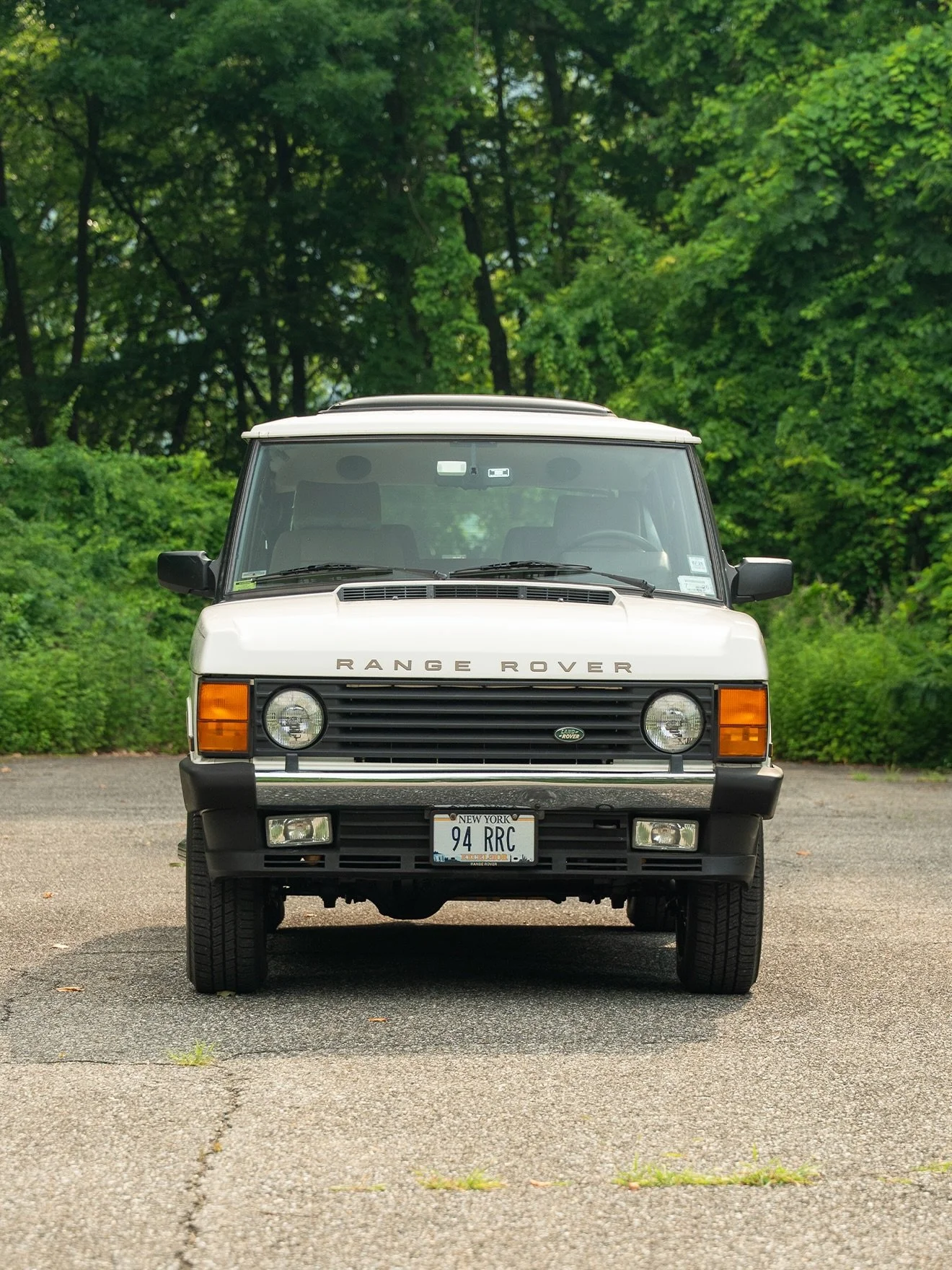 The original luxury SUV.

Before the Range Rover became a status symbol, it was a genuine dual-purpose machine. Refined enough to valet at the Ritz, capable enough to cross the Serengeti.

This 1994 Range Rover Classic is powered by the desirable 4.2