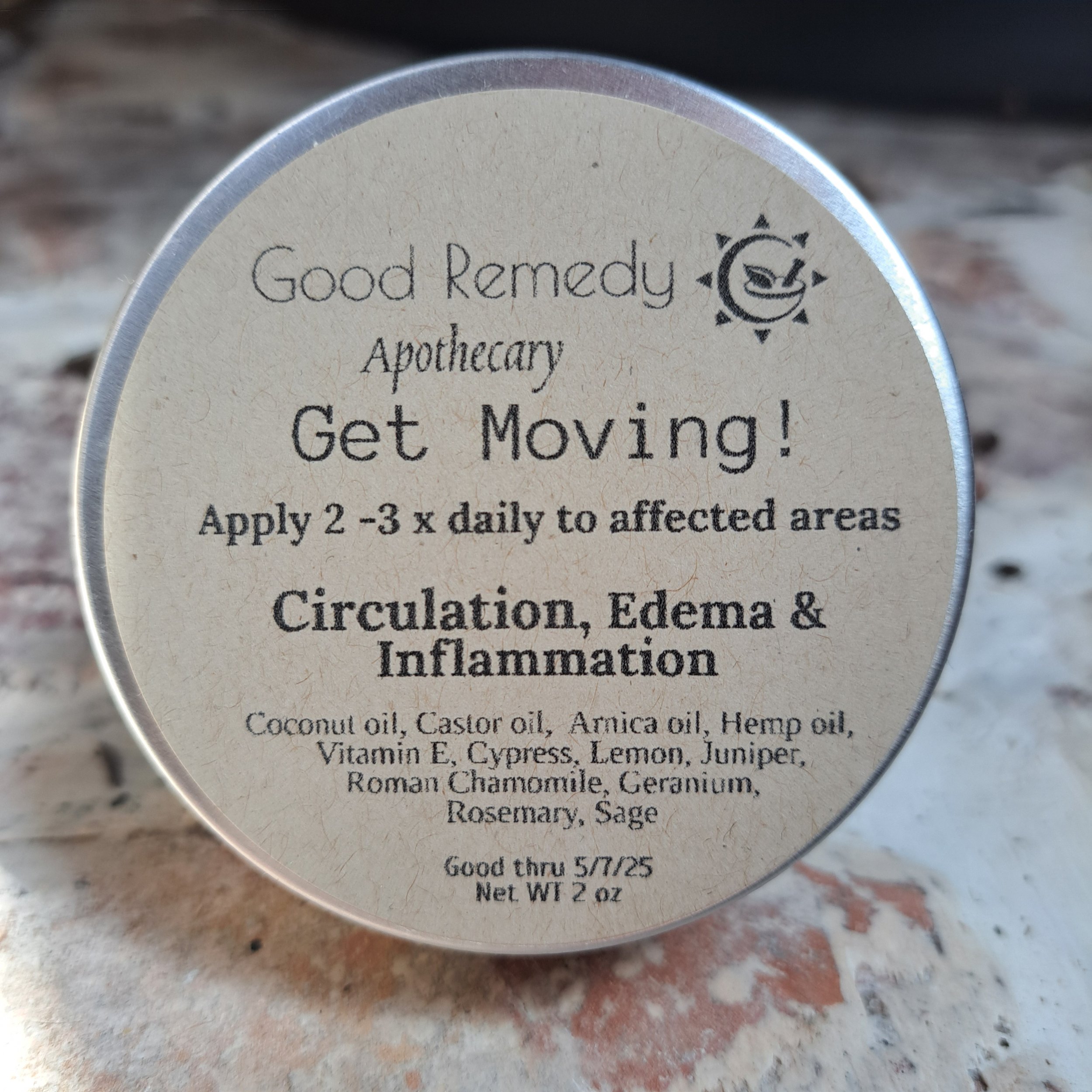 Get Moving!! Circulation Cream