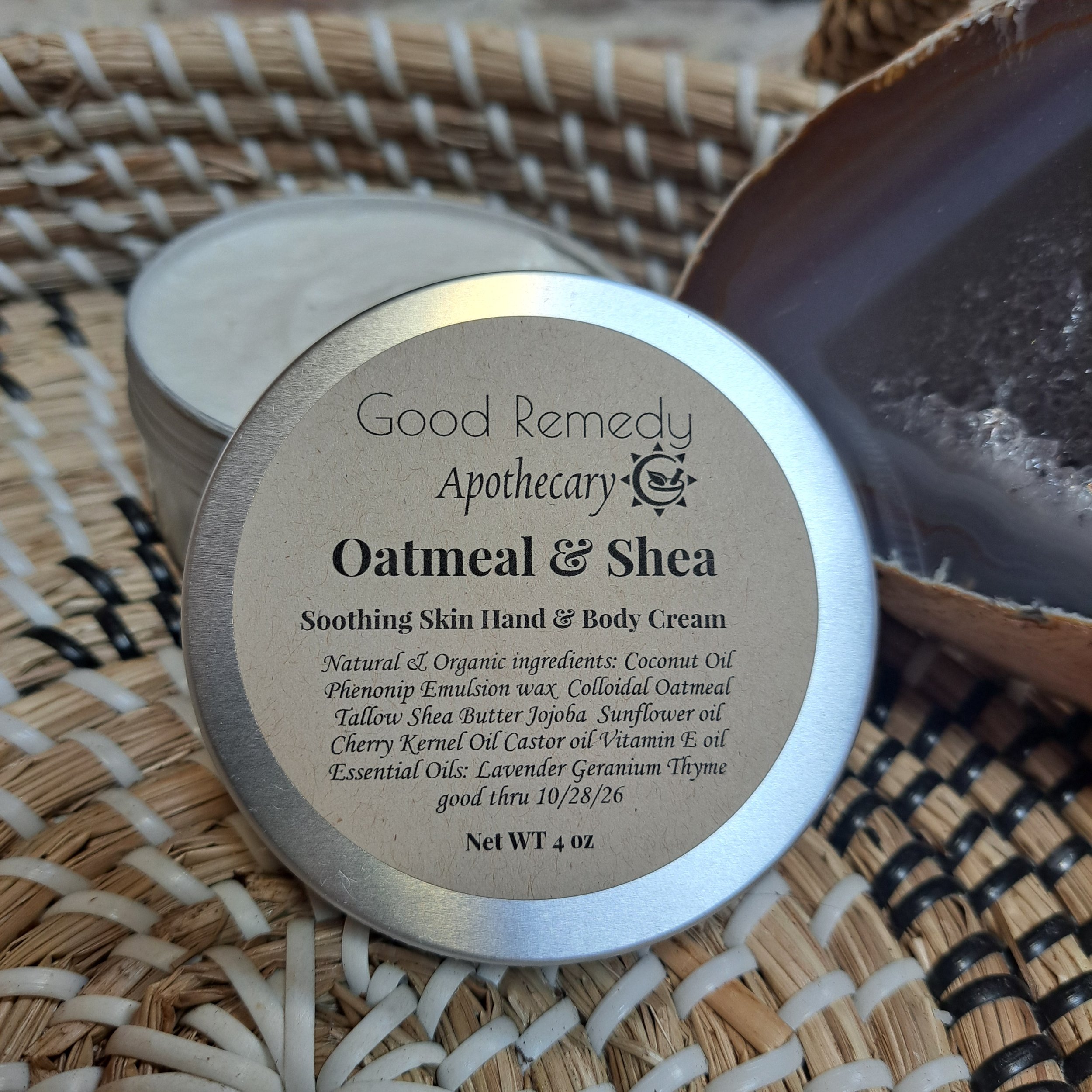 Oatmeal & Shea Hand & Body Cream