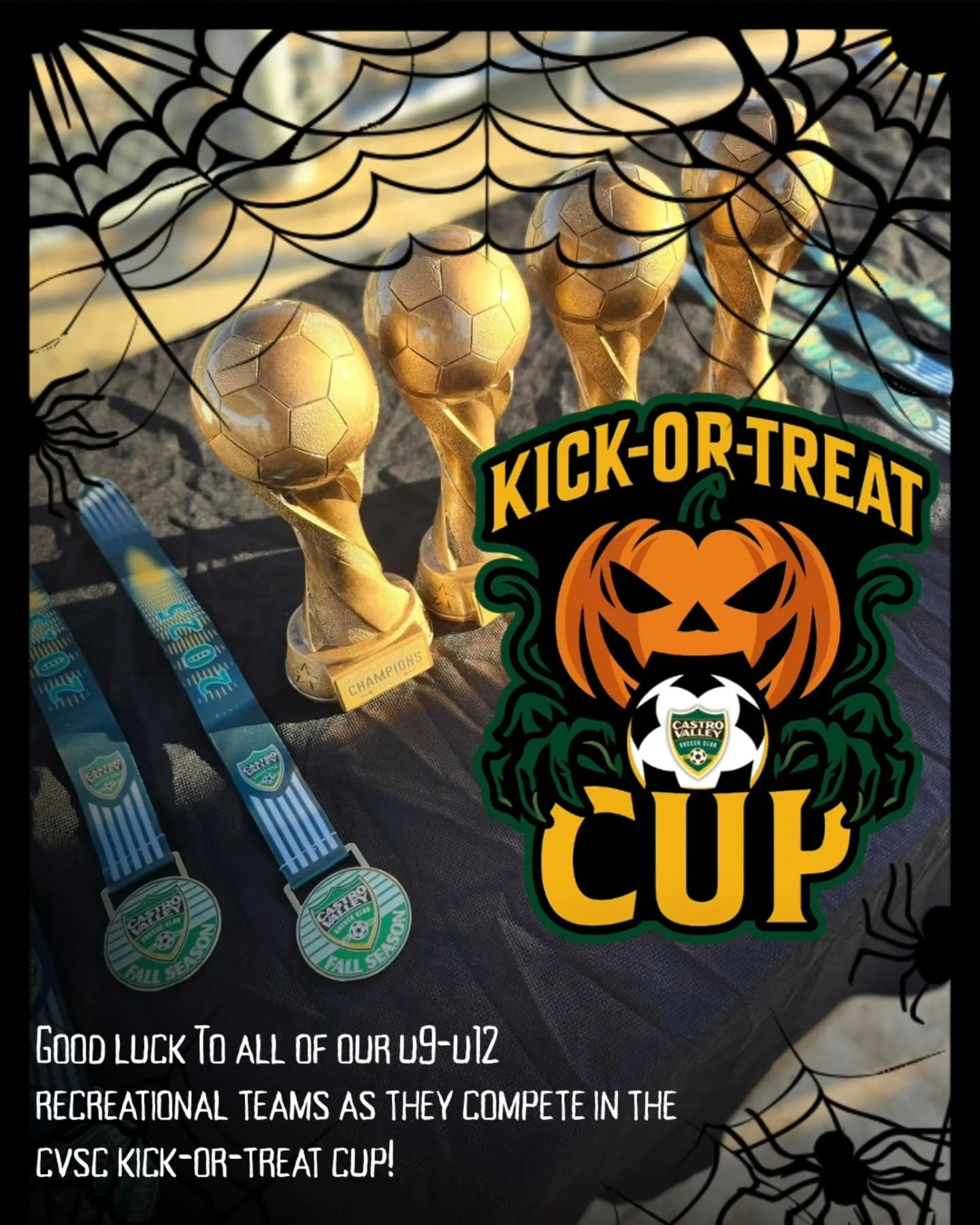 Beautiful day for soccer!
Good Luck to all our U9-U12 Recreational Teams 🥇🏆⚽️

#CVSC #futbolislife #youthsoccer #elevate