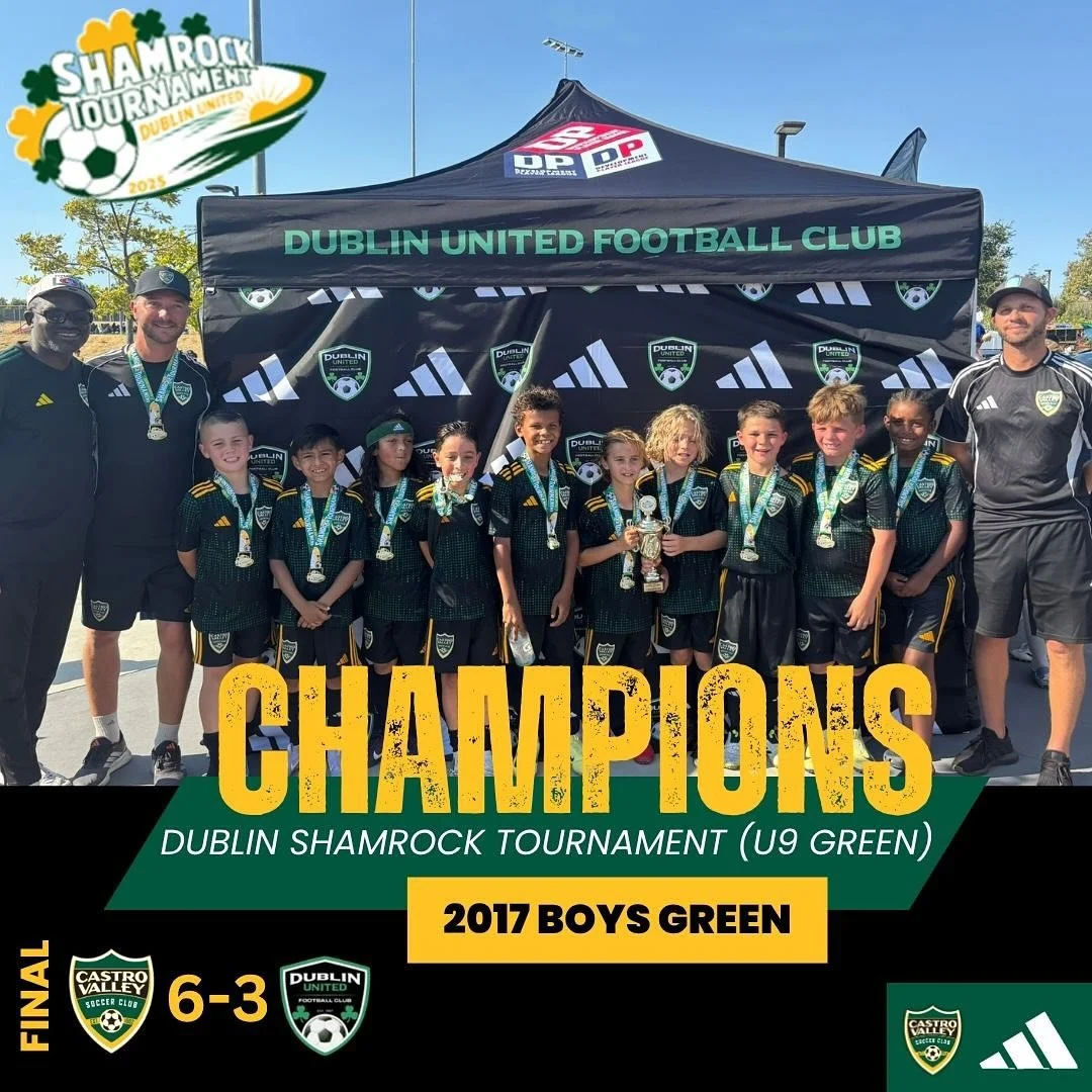 🏆⚽ Huge congratulations to our 2017Boys Green Team for an incredible tournament run and a well-earned championship! 🙌👏 Great teamwork, effort, and sportsmanship all weekend &mdash; we&rsquo;re so proud of you! 💪⚽ #cvsc #youthsoccer