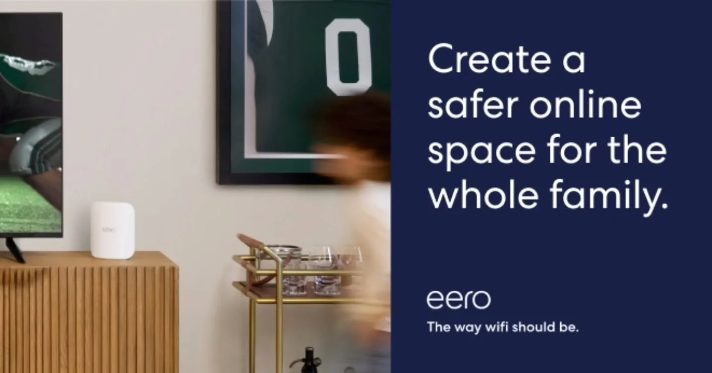 The internet is an amazing thing, but can be quite daunting with kids. That was a big part of our inspiration for eero Plus. eero Plus provides Active Threat Protection, Identity Protection, a VPN, and antivirus software.

It also has Content Filters