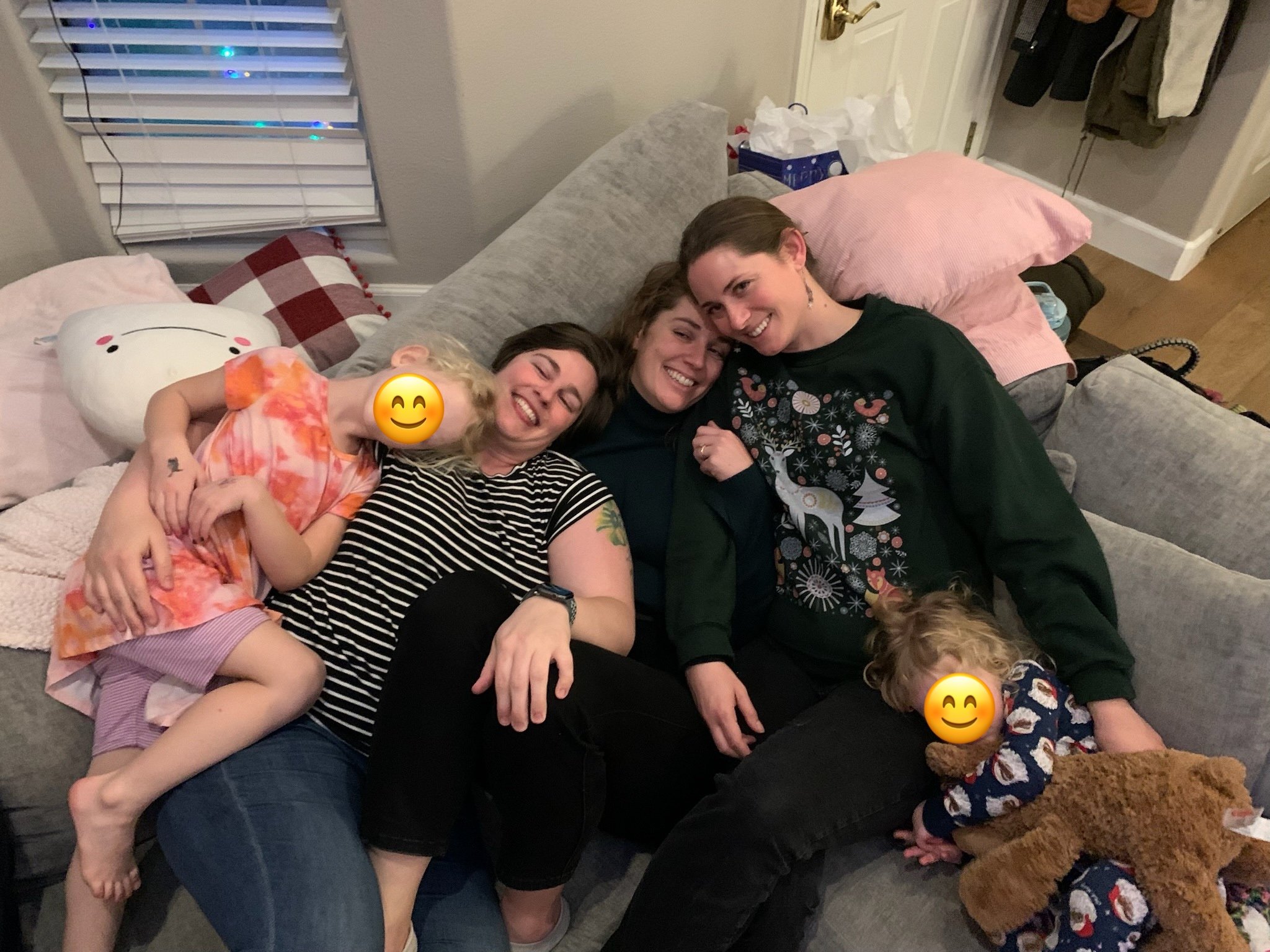Spending quality time with my adopted sisters and nieces.