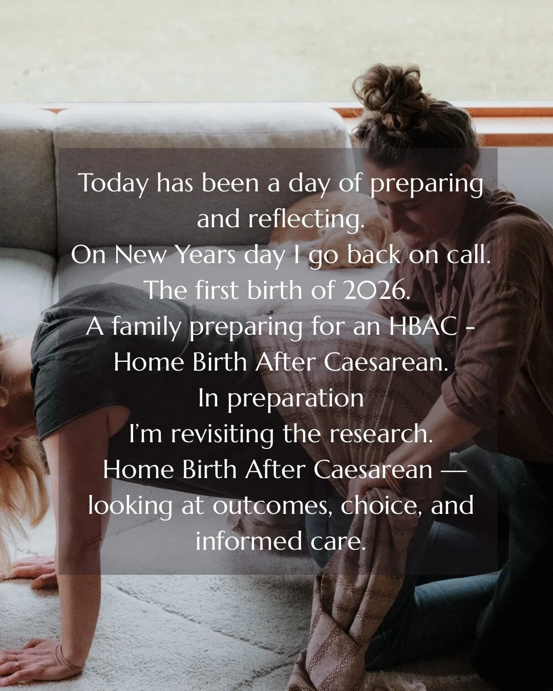As I prepare to support a family planning an HBAC this January, I&rsquo;ve been returning to what the evidence says &mdash; without fear, without oversimplifying, and without losing the humanity of each person&rsquo;s birth journey.

One of the clear