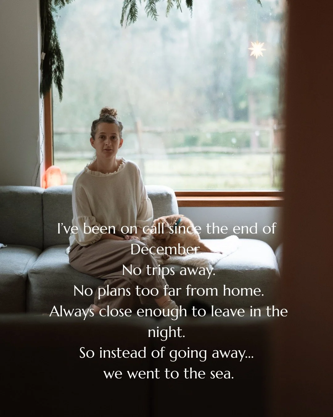 Since the end of December, I&rsquo;ve been on call as an independent midwife.

That means no trips too far from home, no disappearing off-grid for a weekend, no being unreachable. It means staying close enough to leave in the night, if a family needs