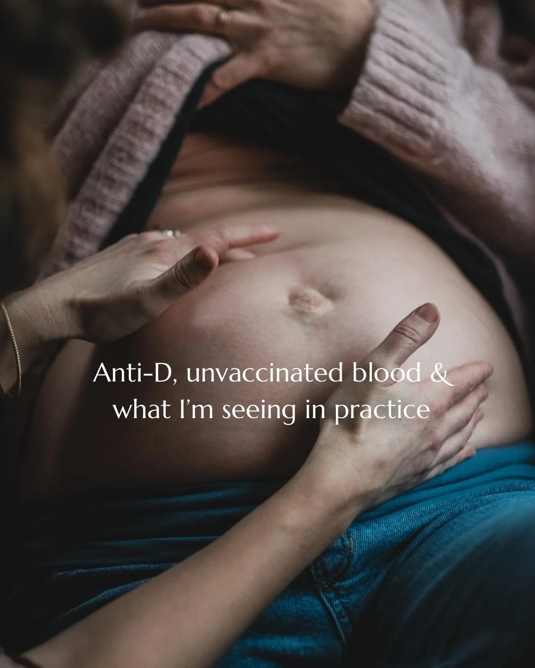 Can Anti-D be made from unvaccinated blood?

I currently have 7 clients who are due or have just given birth. Four are Rh negative &mdash; and every single one has questioned this. 
When I worked in the NHS, I had just one client who questioned Anti-