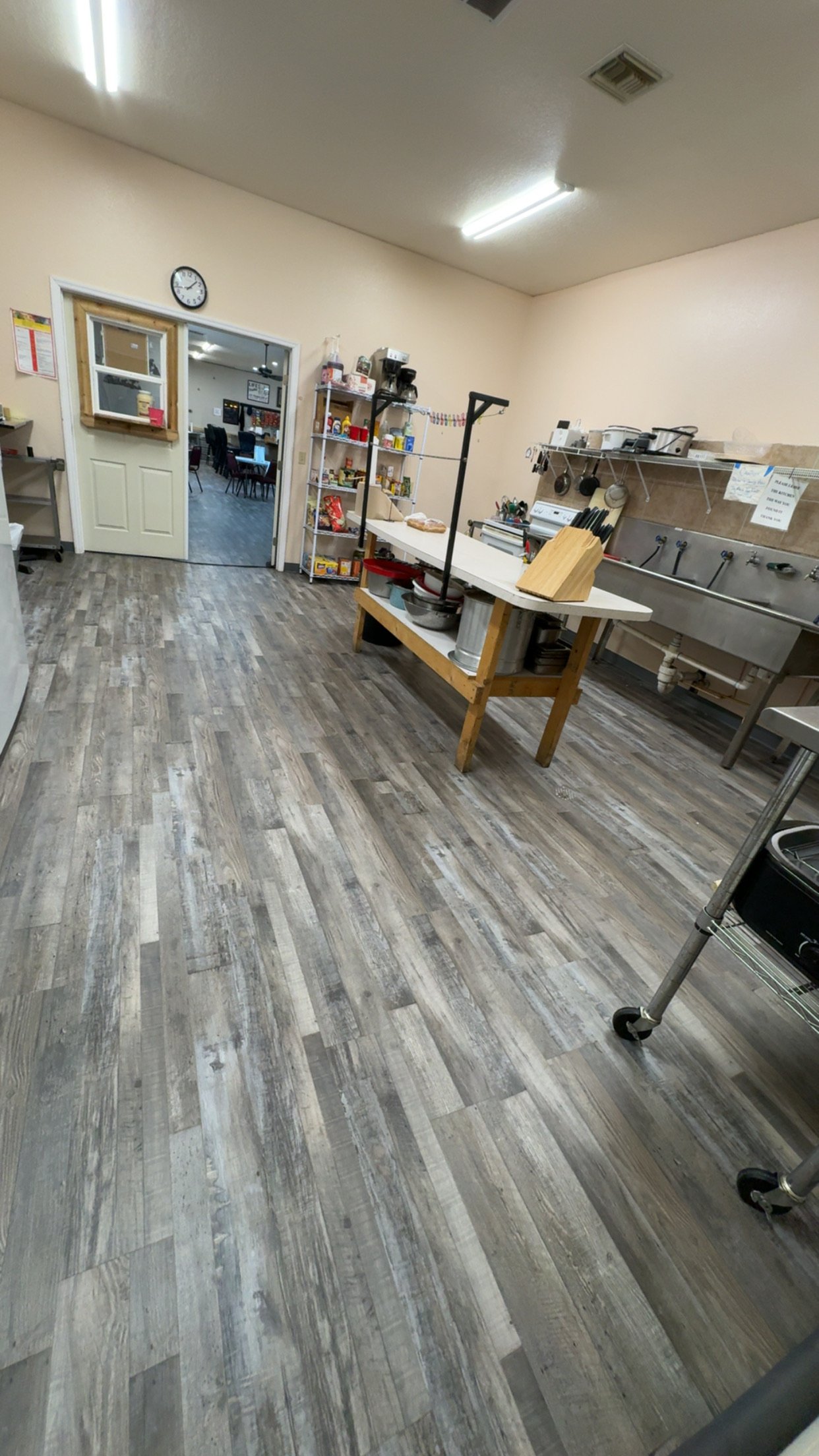 New LVP flooring install