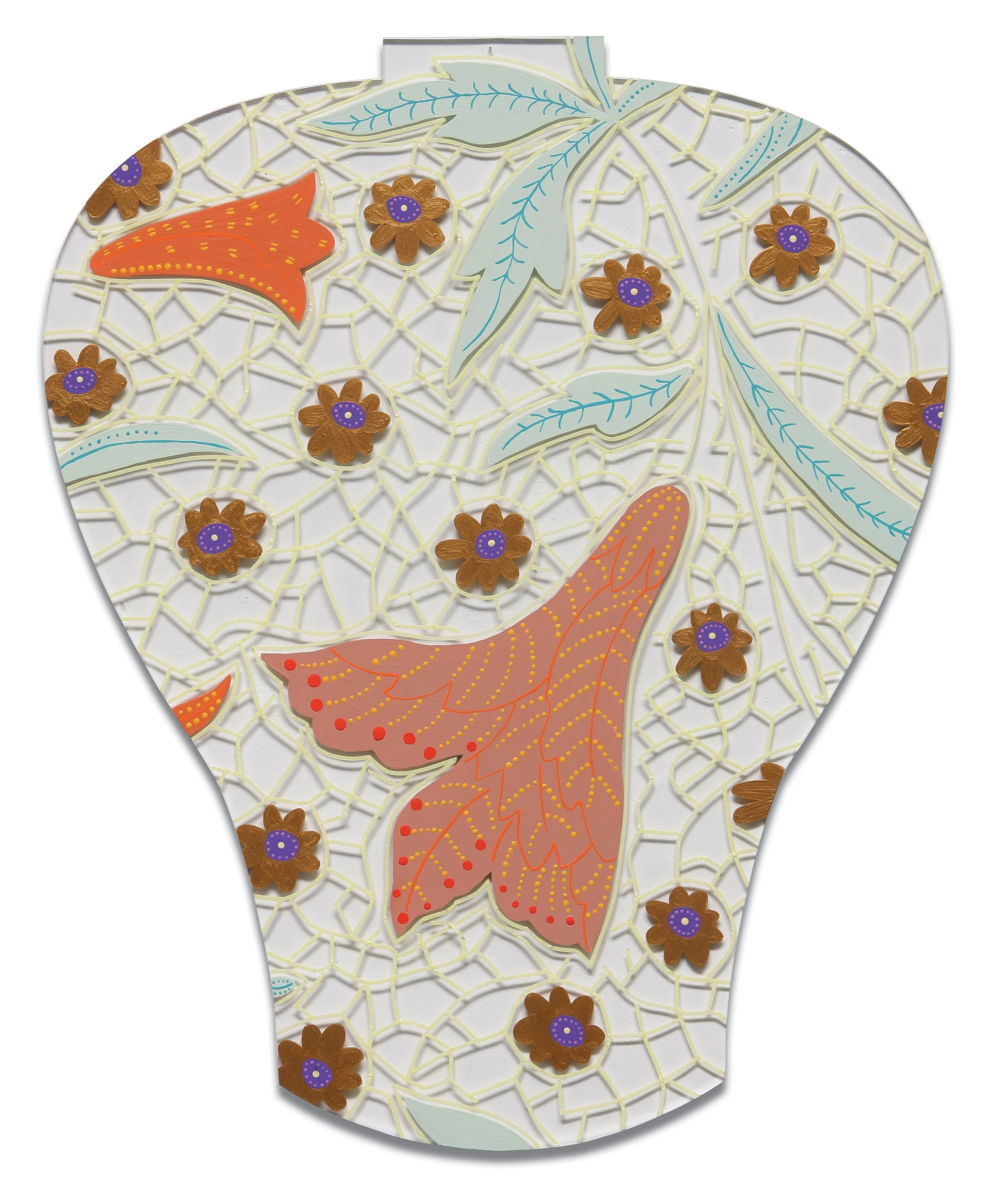 Jar Ⅱ, 50x40cm, Mixed Media on Acryl, 2010