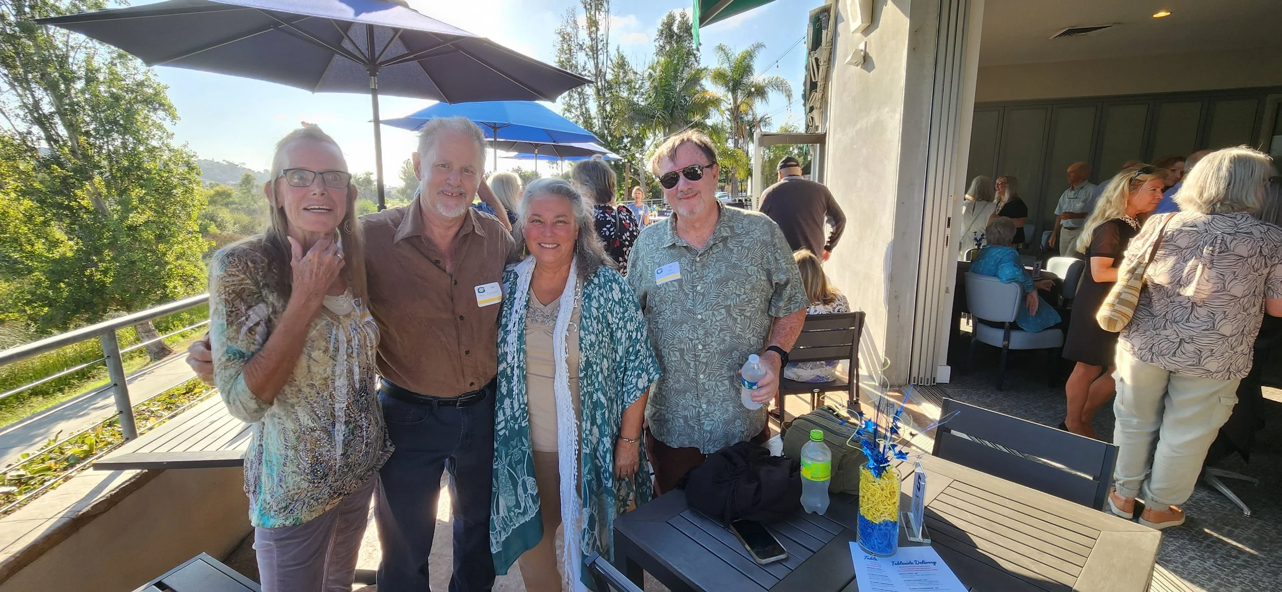 ?, ?, Shirley Huffine, Bill Richards