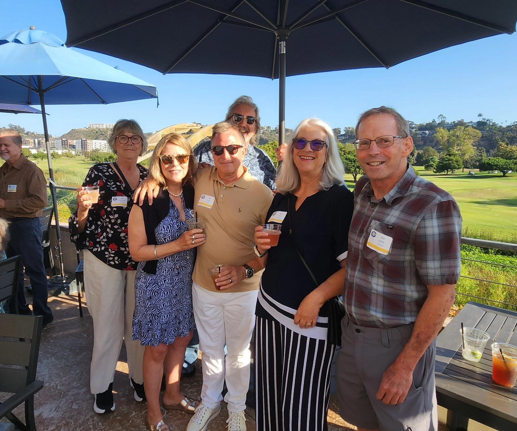 Gaylene Stickney, Carolyn Caffey, Dave Caffey, Kim Kachigan, Mark Hatcher