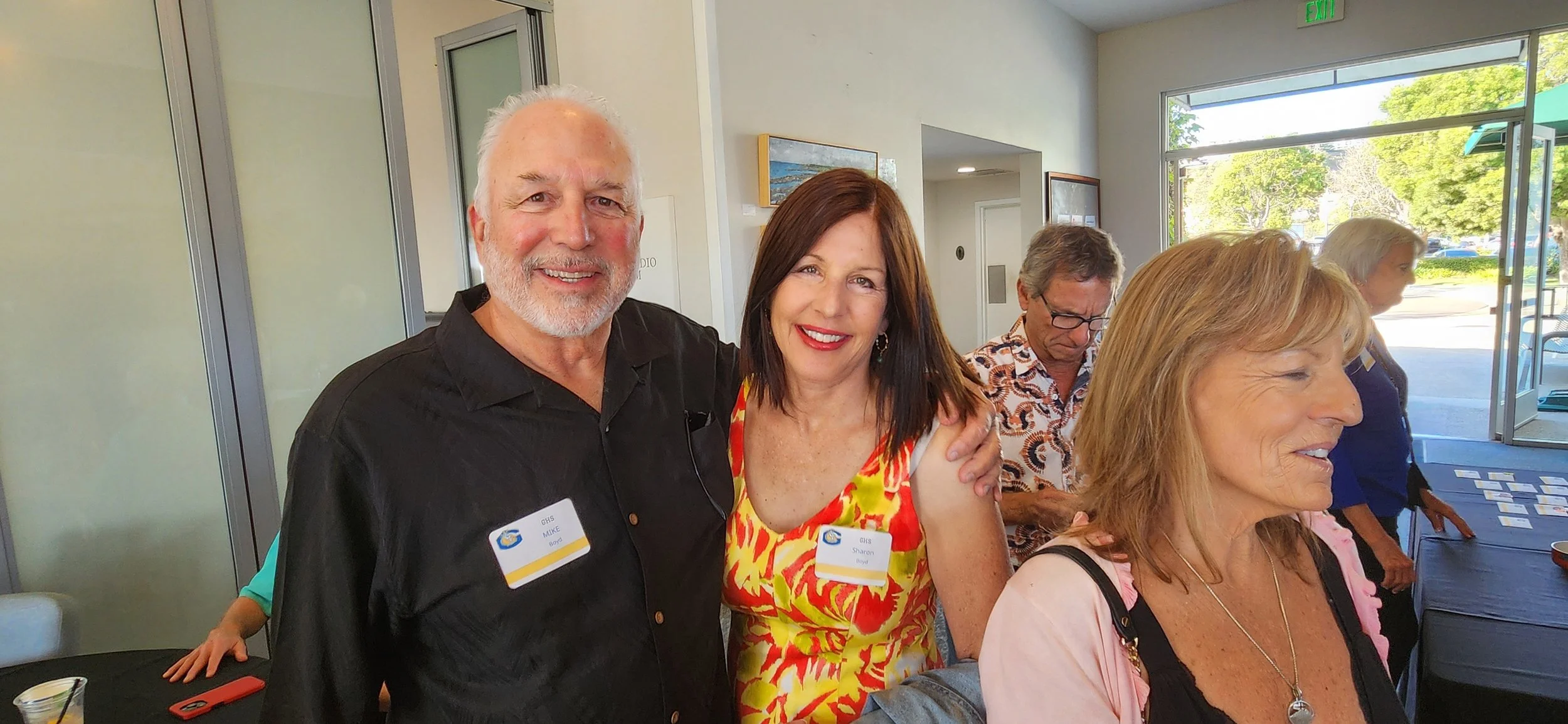 Mike and Sharon Boyd, Lori Miller