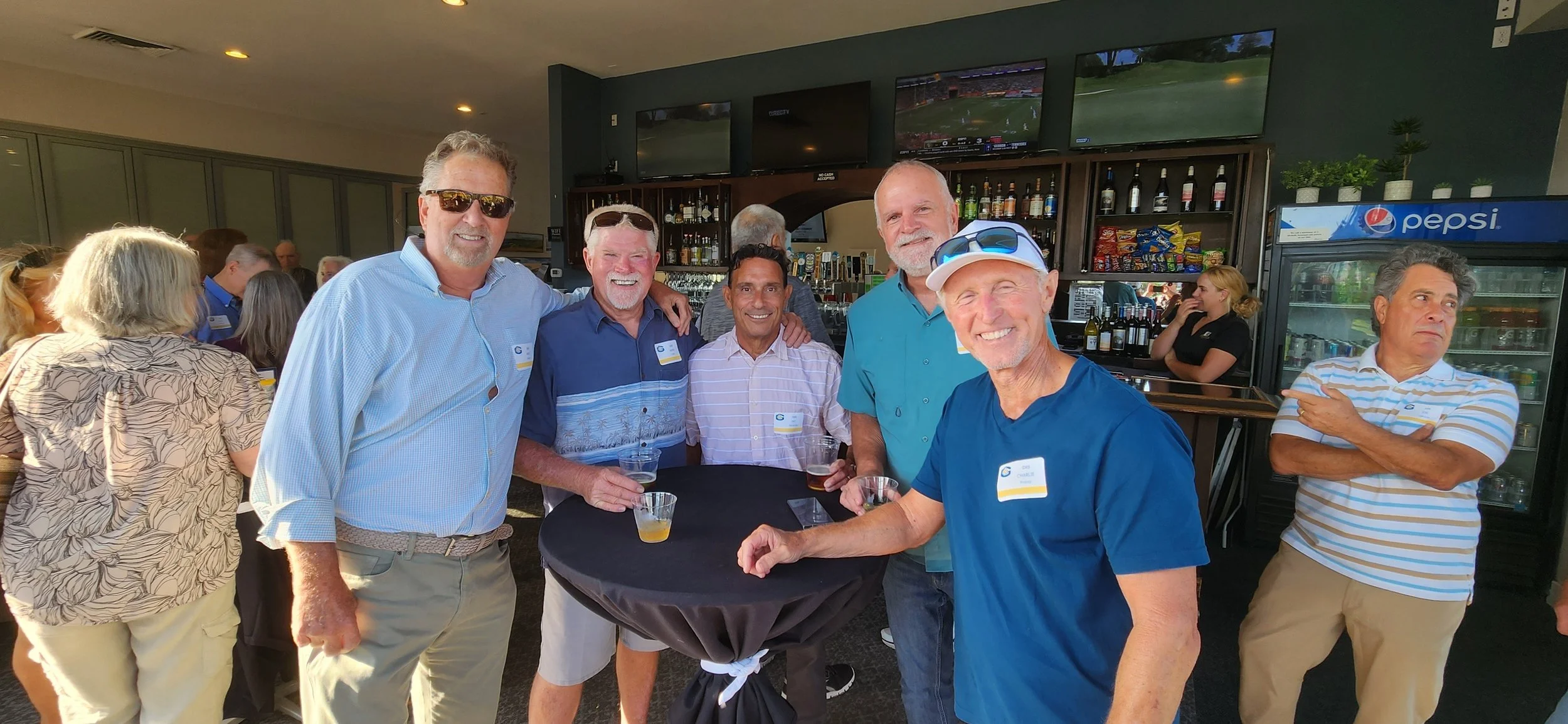 Mike Geraty, Mark Drew, Pat Panzarella, George Poe, Joe LaRussa