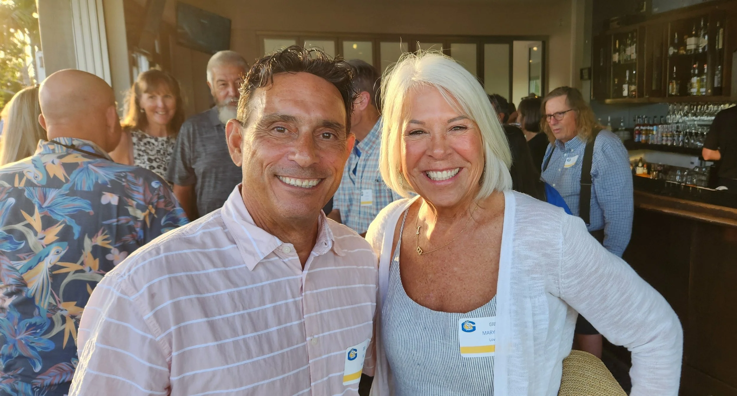 Pat Panzarella, Mary Lou Lovell