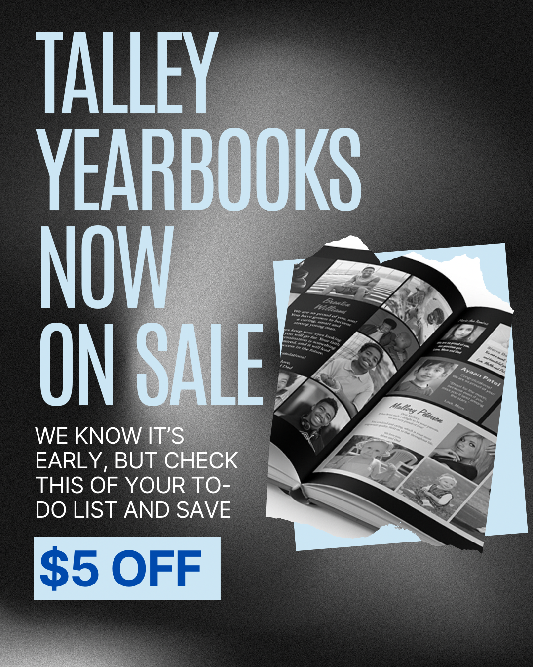 Talley Yearbooks are now on sale